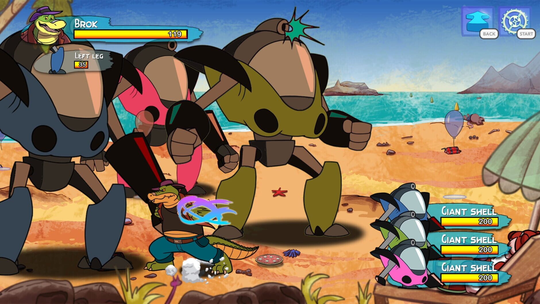 Screenshot for Brok the Investigator: The Brawl Bar