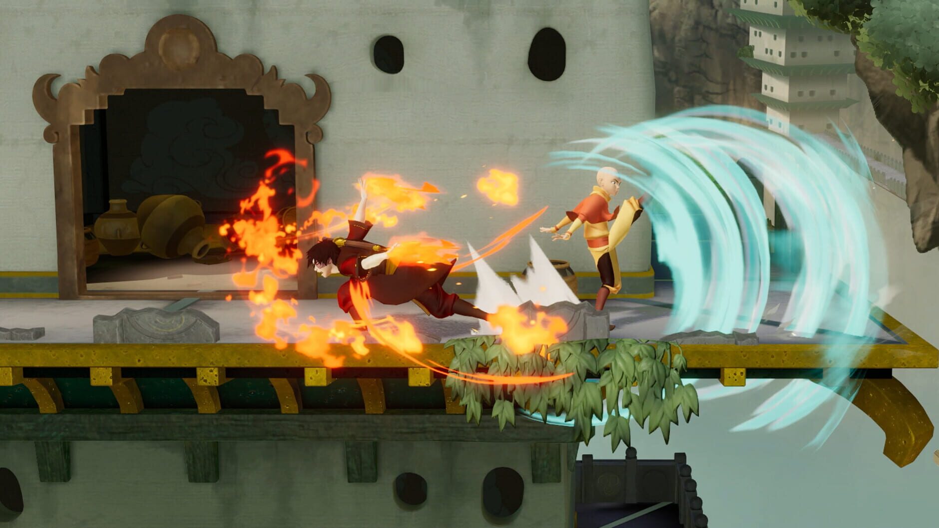Screenshot for Nickelodeon All-Star Brawl 2: Zuko Brawl Pack