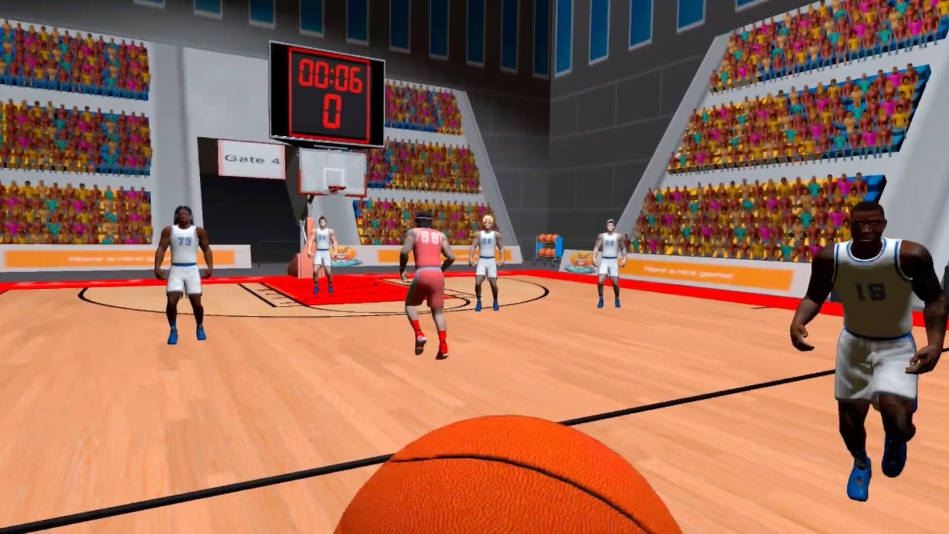 Screenshot for Basketball VR