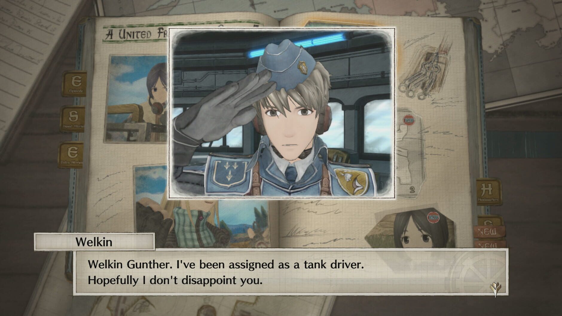 Screenshot for Valkyria Chronicles 4: A United Front with Squad 7