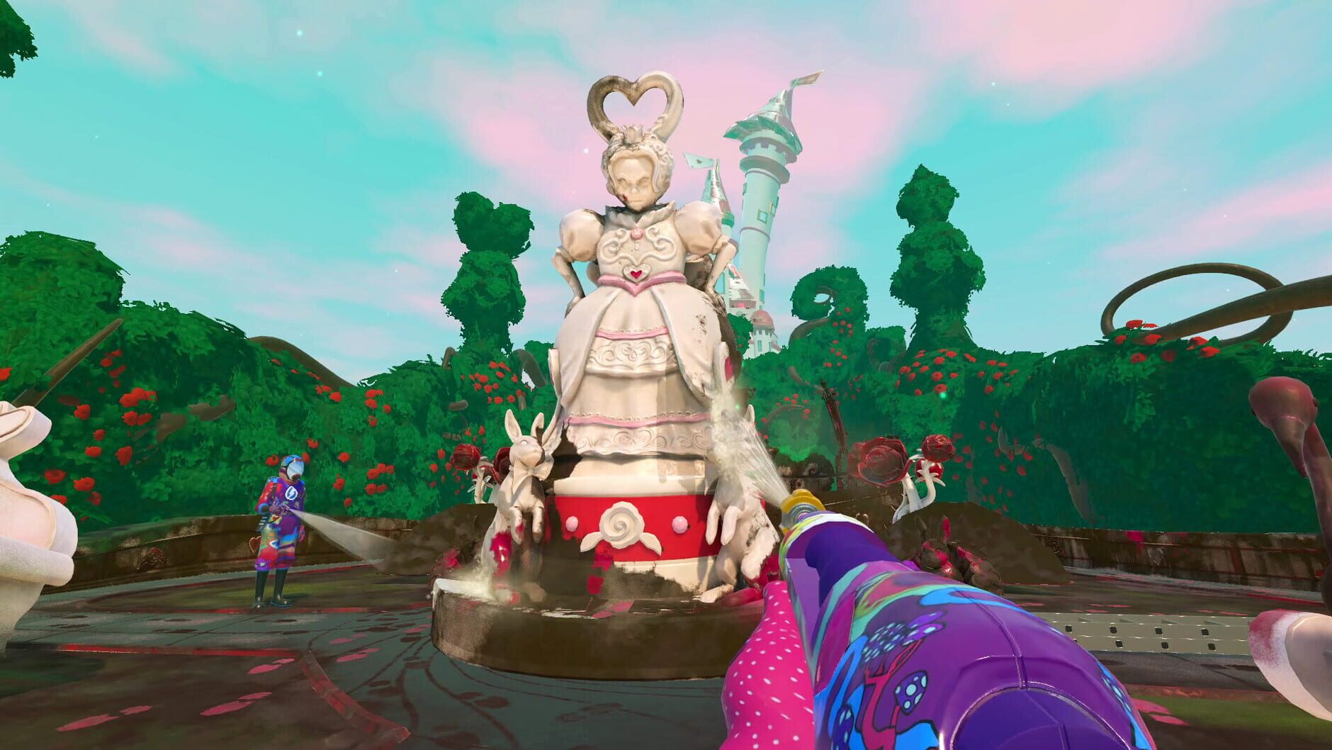 Screenshot for PowerWash Simulator: Alice's Adventures Special Pack