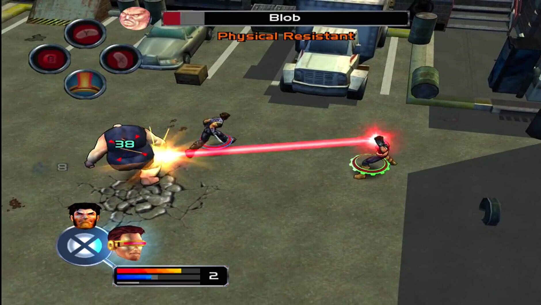 Screenshot for X-Men Legends