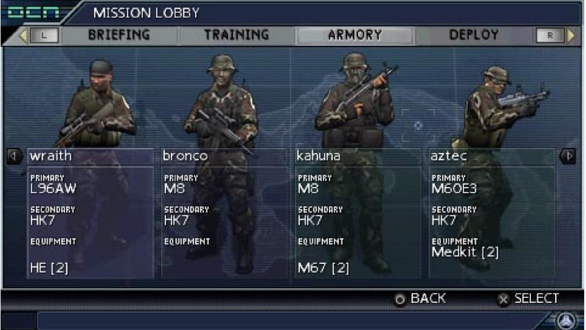 Screenshot for SOCOM: U.S. Navy SEALs Tactical Strike