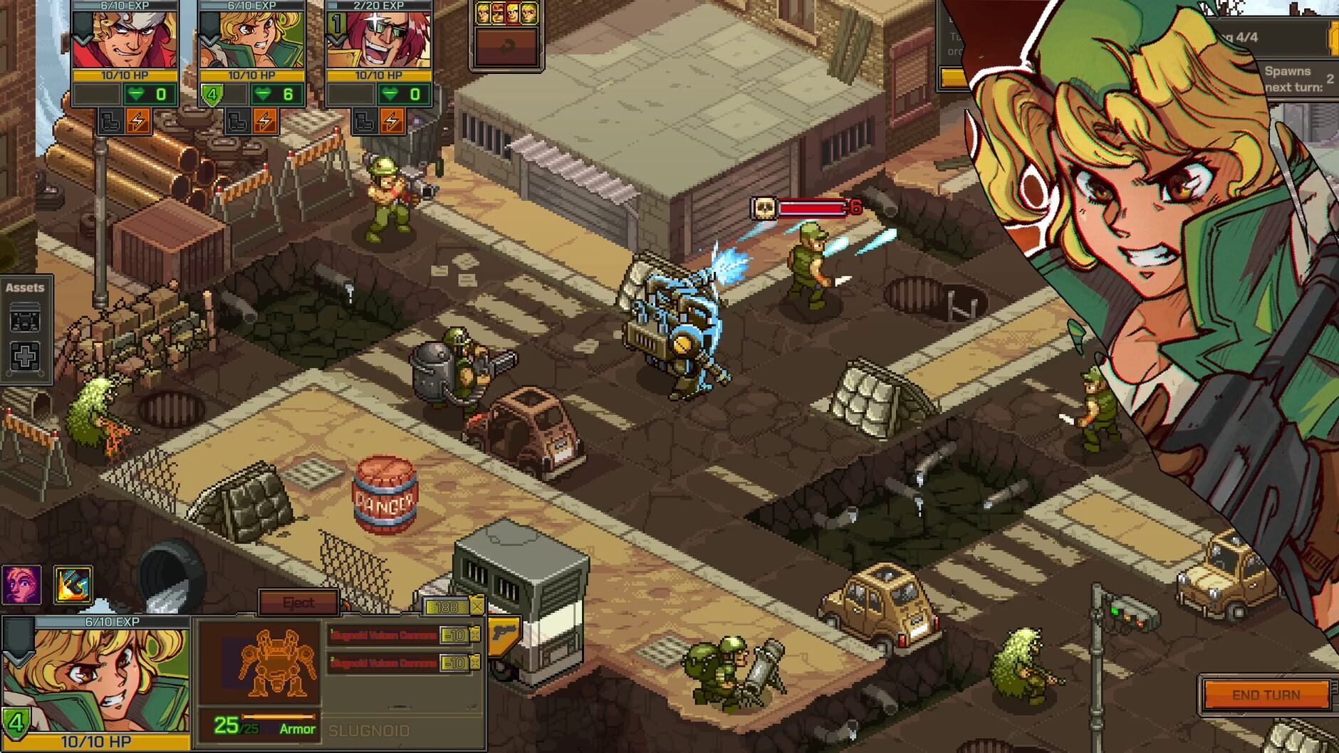 Screenshot for Metal Slug Tactics