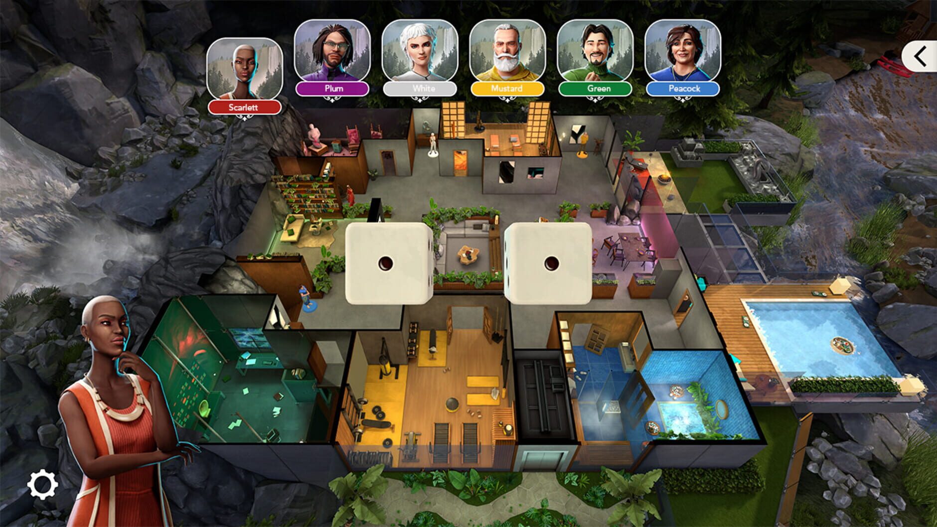 Screenshot for Clue: Whispering Pines Retreat Crime Scene