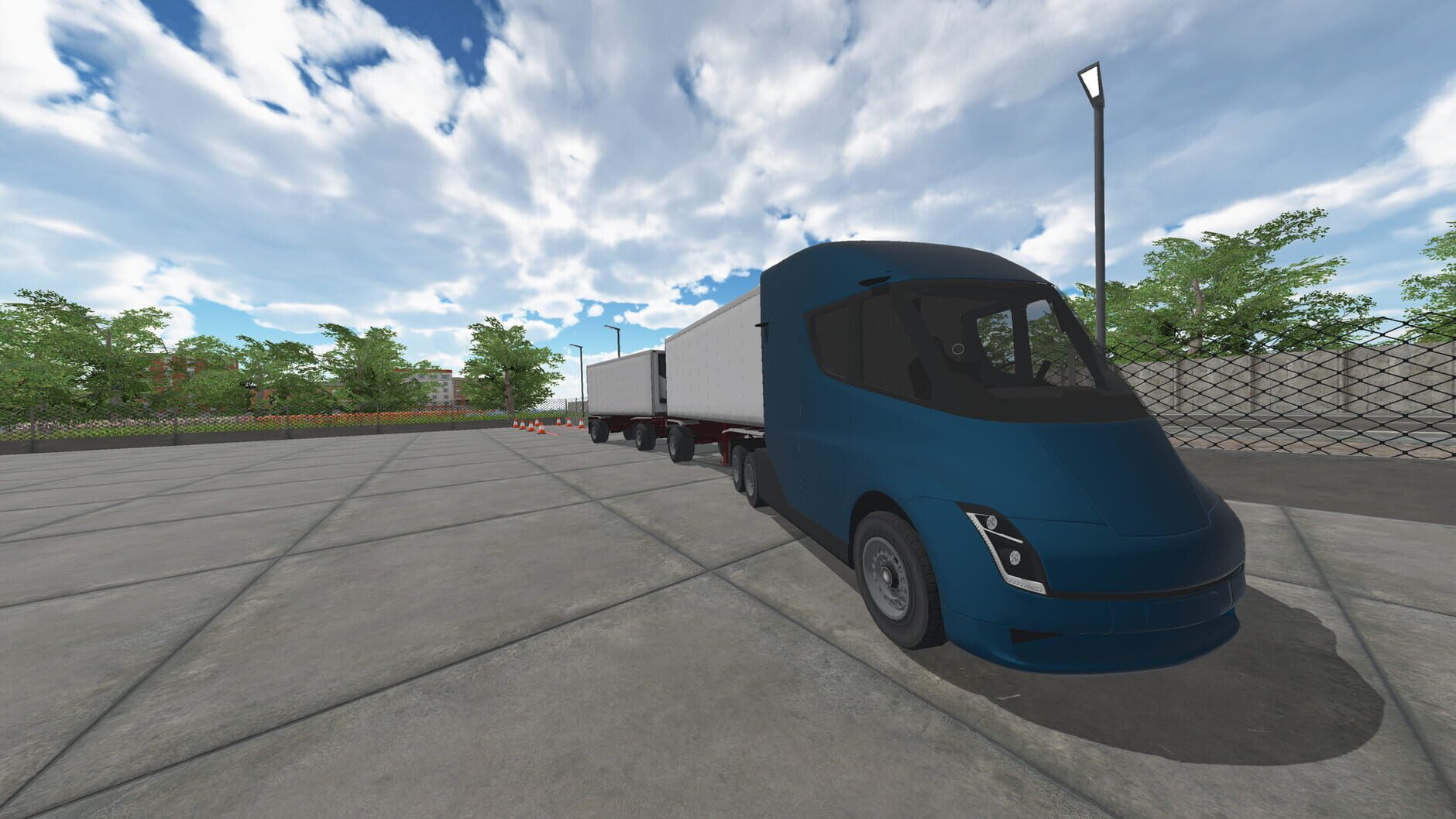 Screenshot for Truck Parking Simulator VR