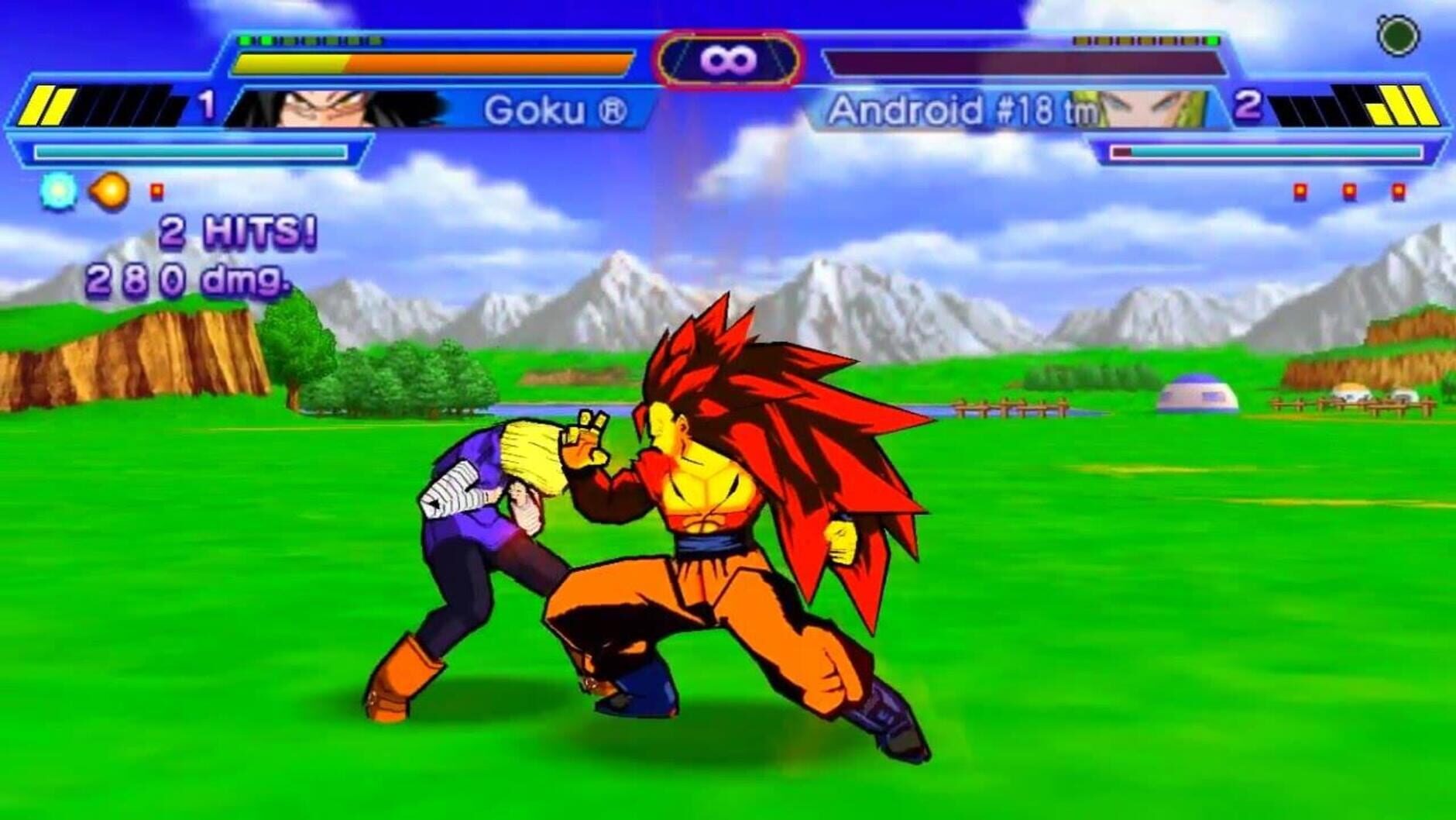Screenshot for Dragon Ball Z: Shin Budokai - Another Road