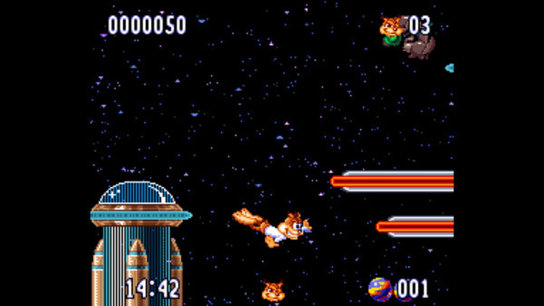 Screenshot for Bubsy In: The Purrfect Collection