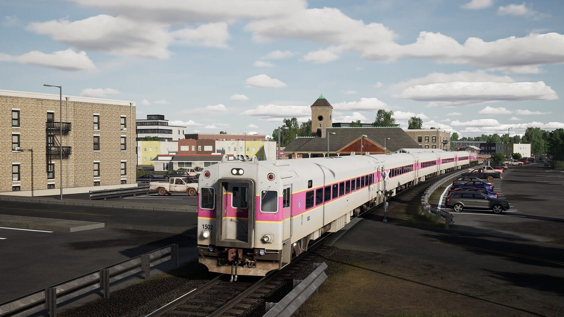 Screenshot for Train Sim World 4 Compatible: Northeast Corridor - Boston: Providence Route Add-on