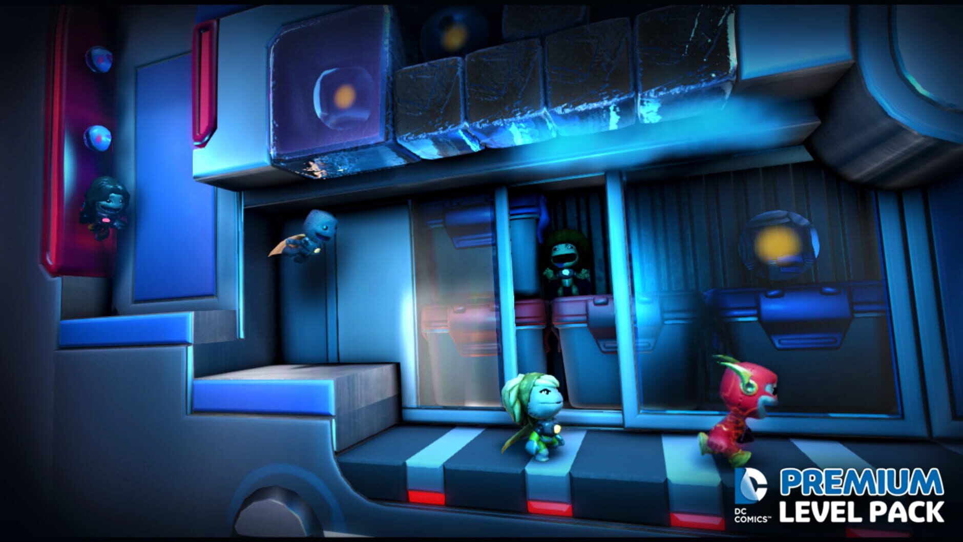 Screenshot for LittleBigPlanet 2: DC Comics Premium Level Pack
