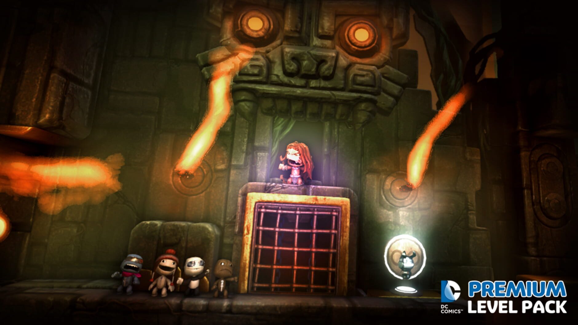Screenshot for LittleBigPlanet 2: DC Comics Premium Level Pack