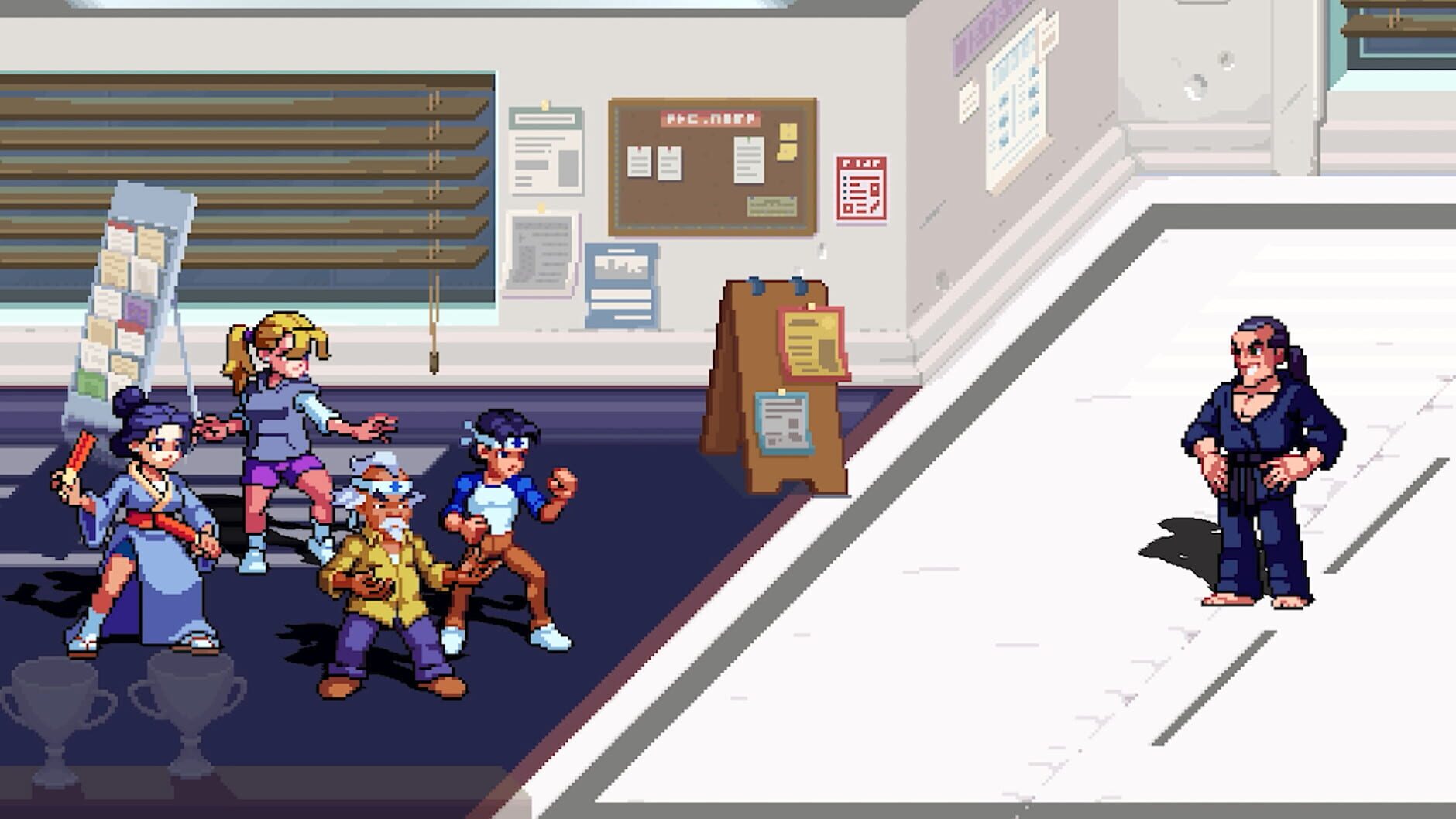 Screenshot for The Karate Kid: Street Rumble