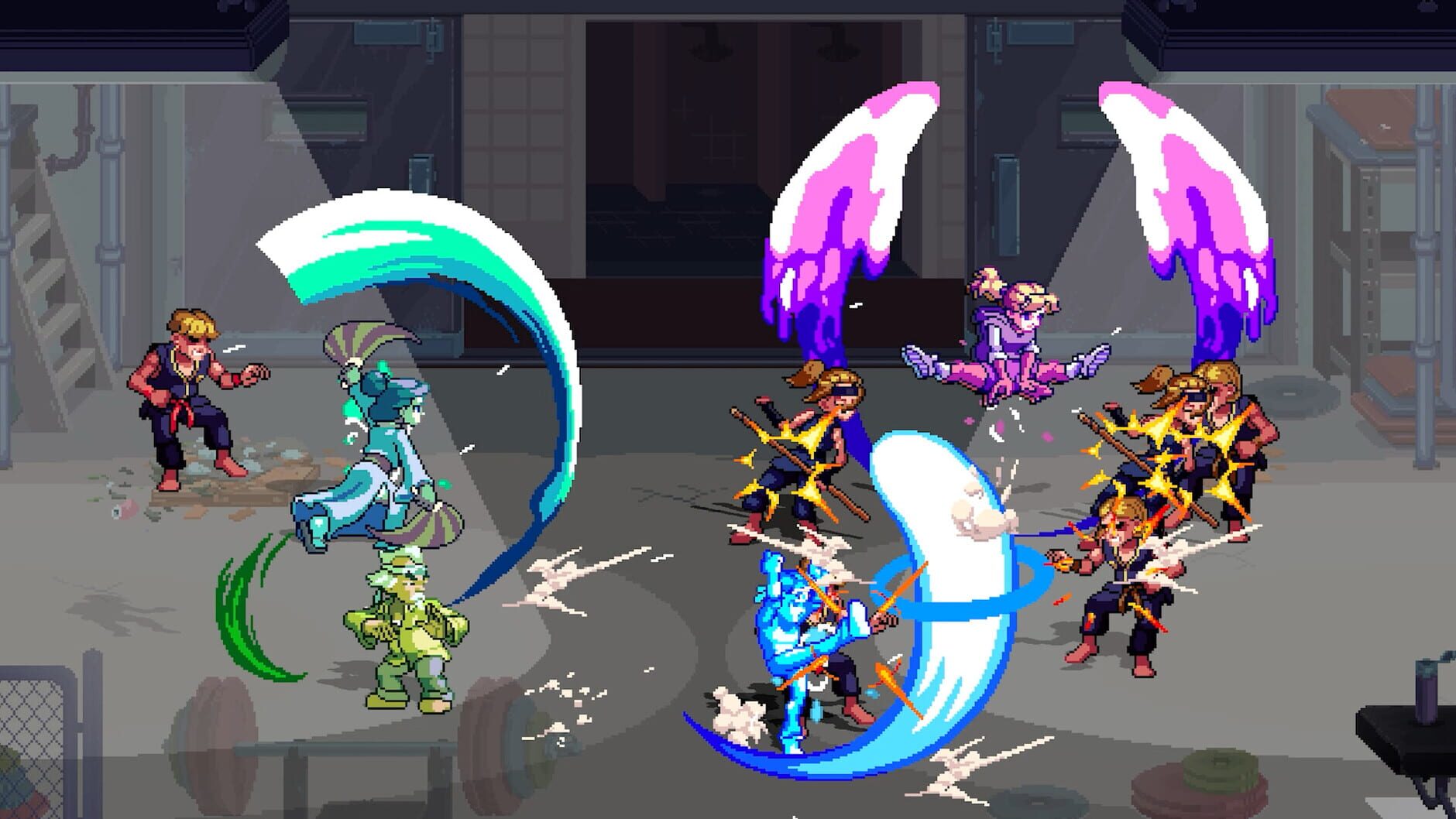 Screenshot for The Karate Kid: Street Rumble