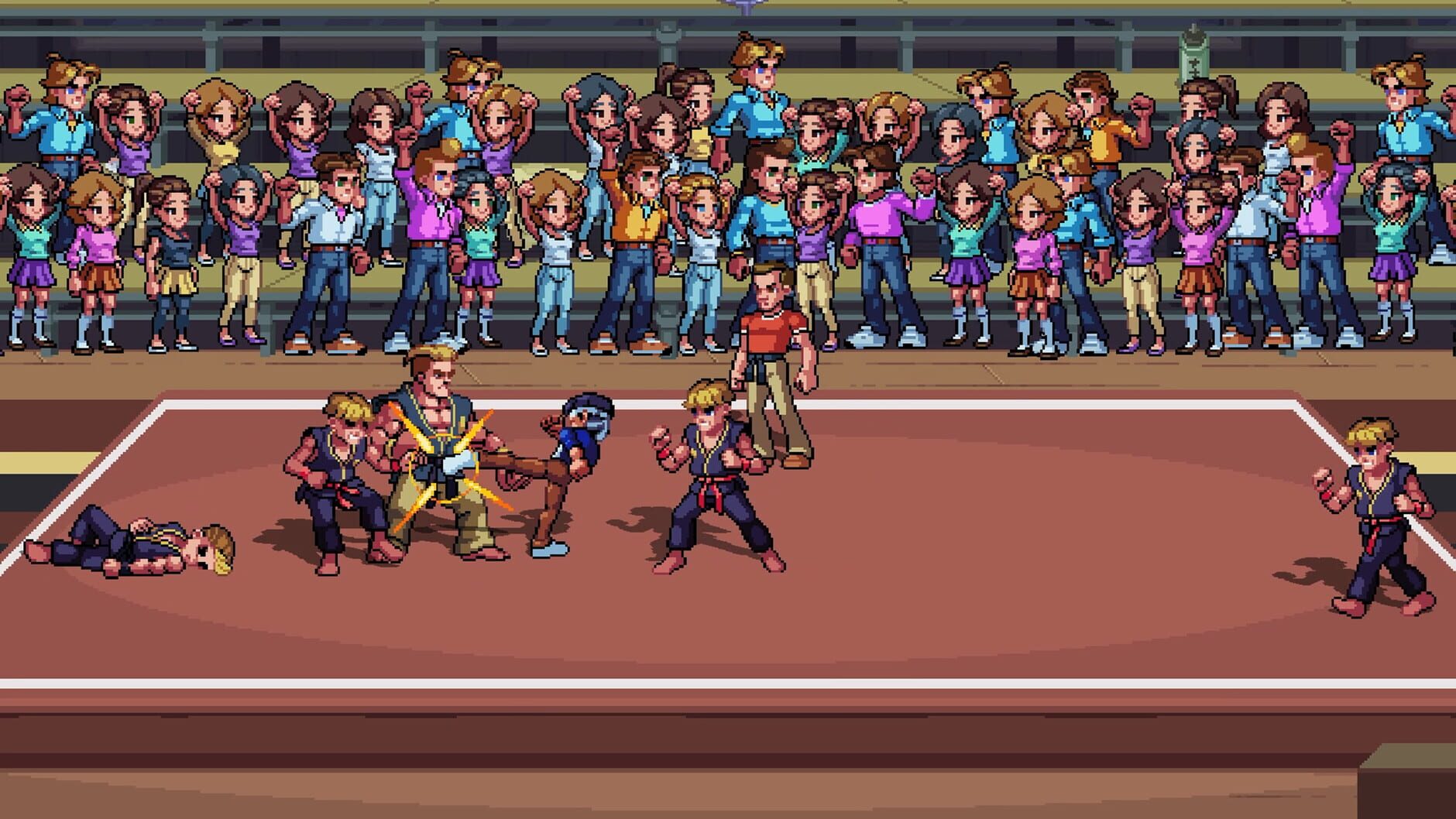 Screenshot for The Karate Kid: Street Rumble