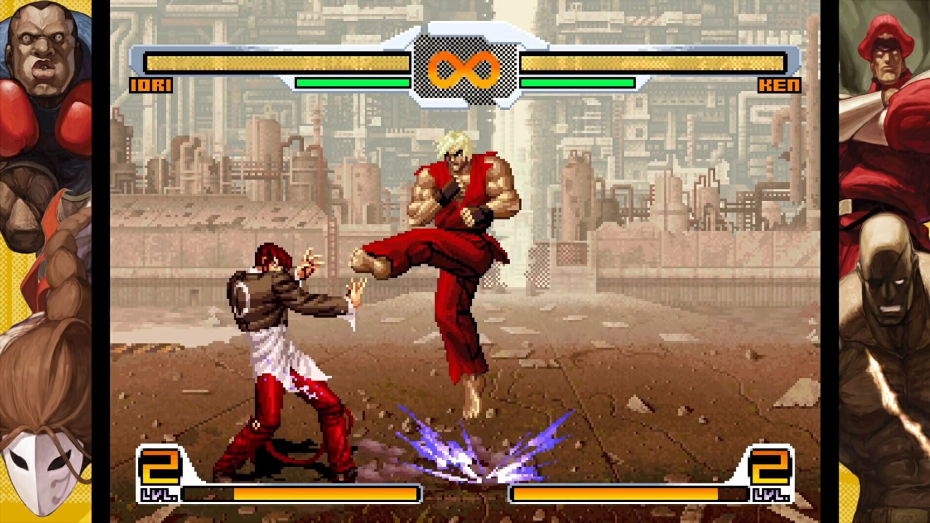 Screenshot for SNK vs. Capcom: SVC Chaos