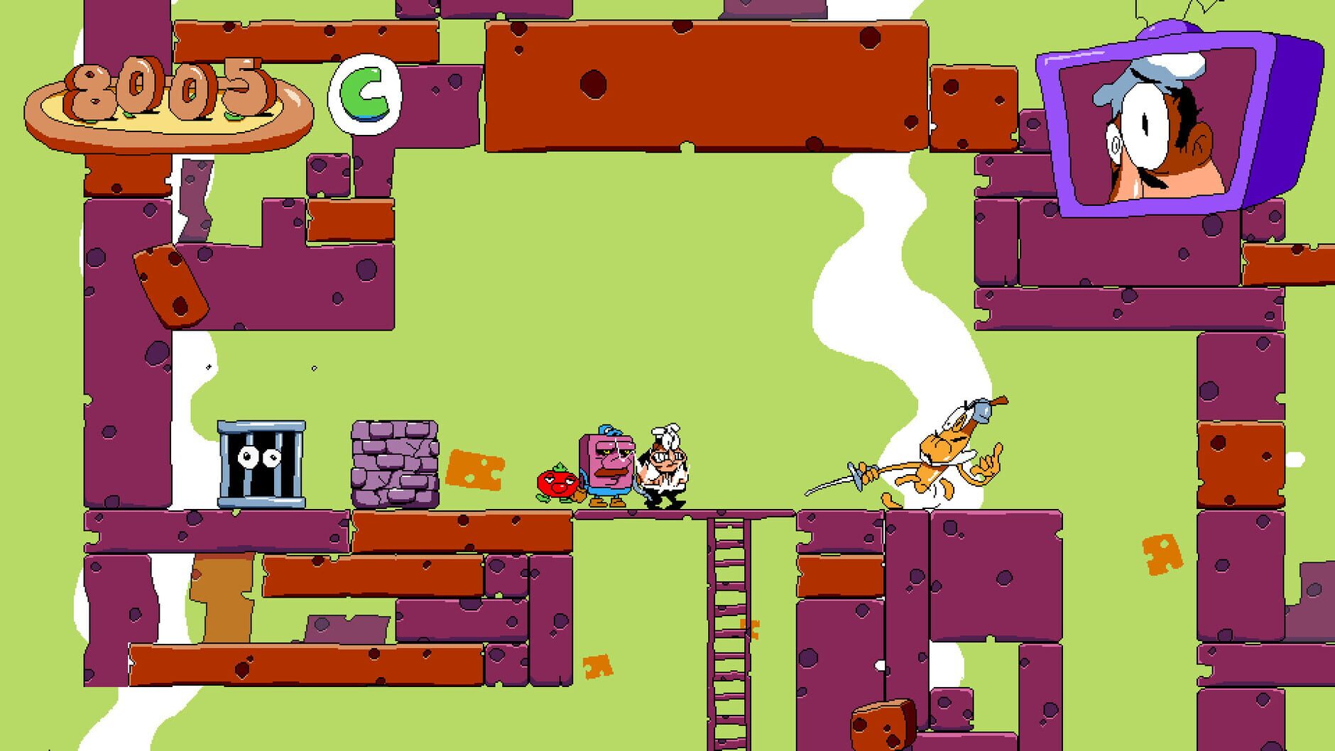 Screenshot for Pizza Tower