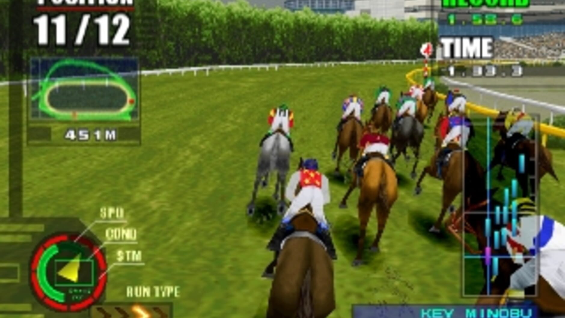 Screenshot for Gallop Racer 2: One and Only Road to Victory