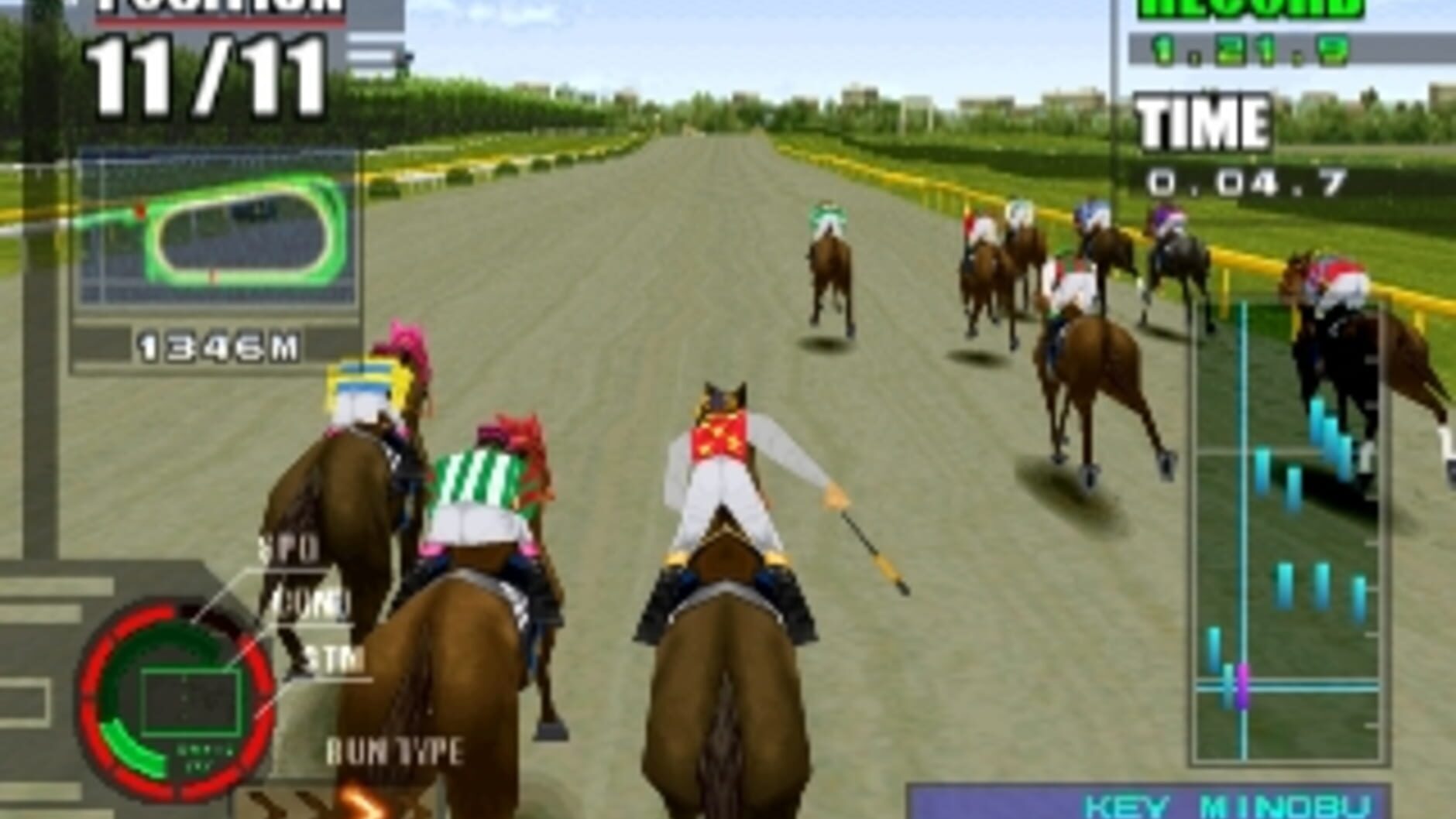 Screenshot for Gallop Racer 2: One and Only Road to Victory