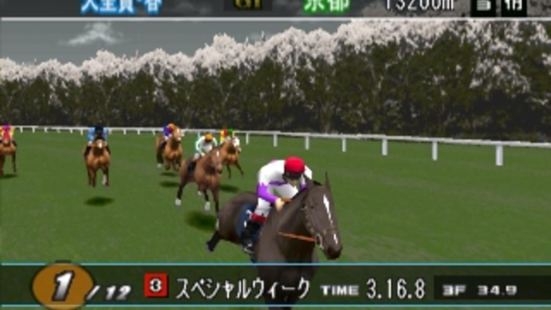Screenshot for Gallop Racer 2000