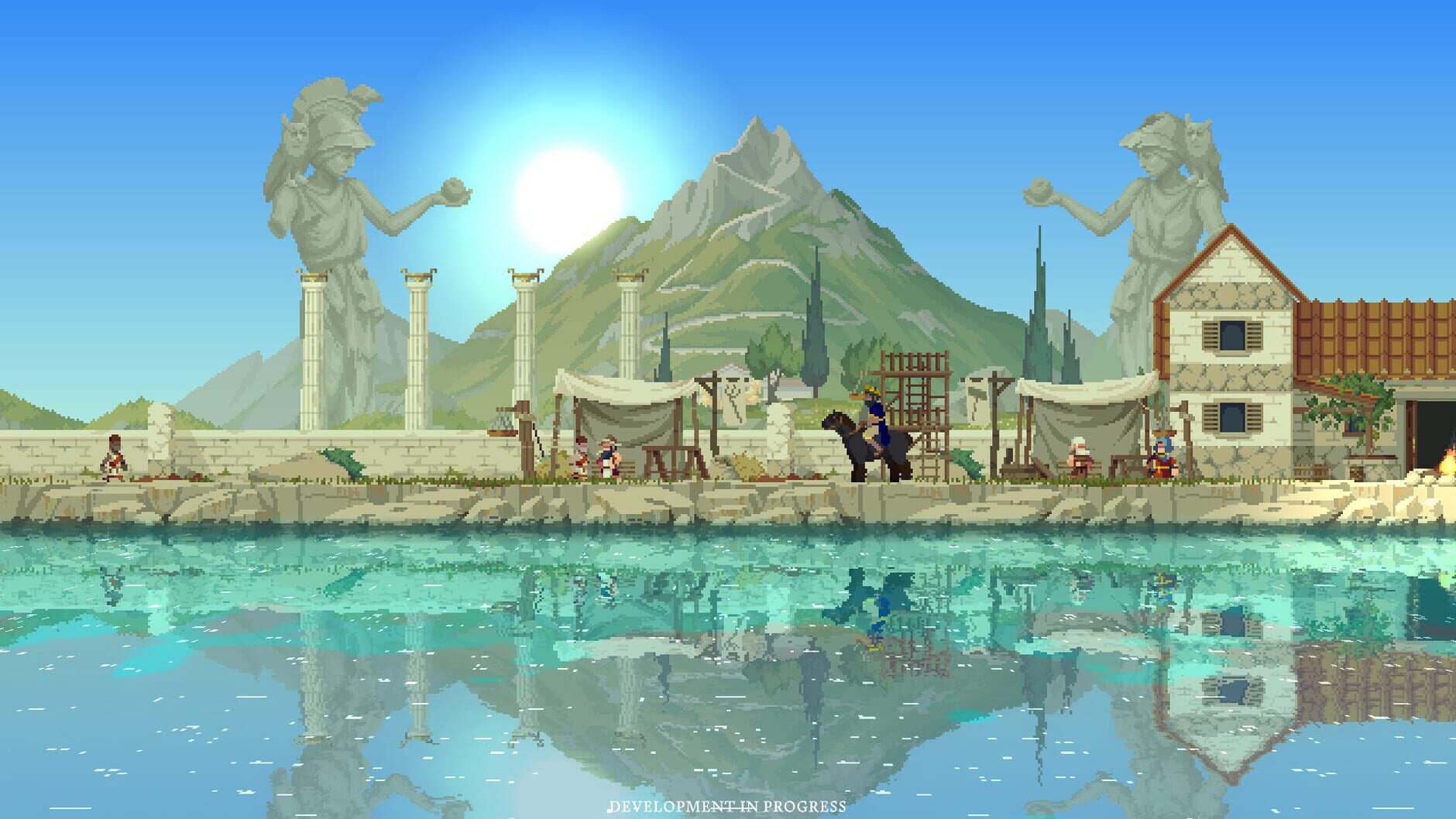 Screenshot for Kingdom Two Crowns: Call of Olympus