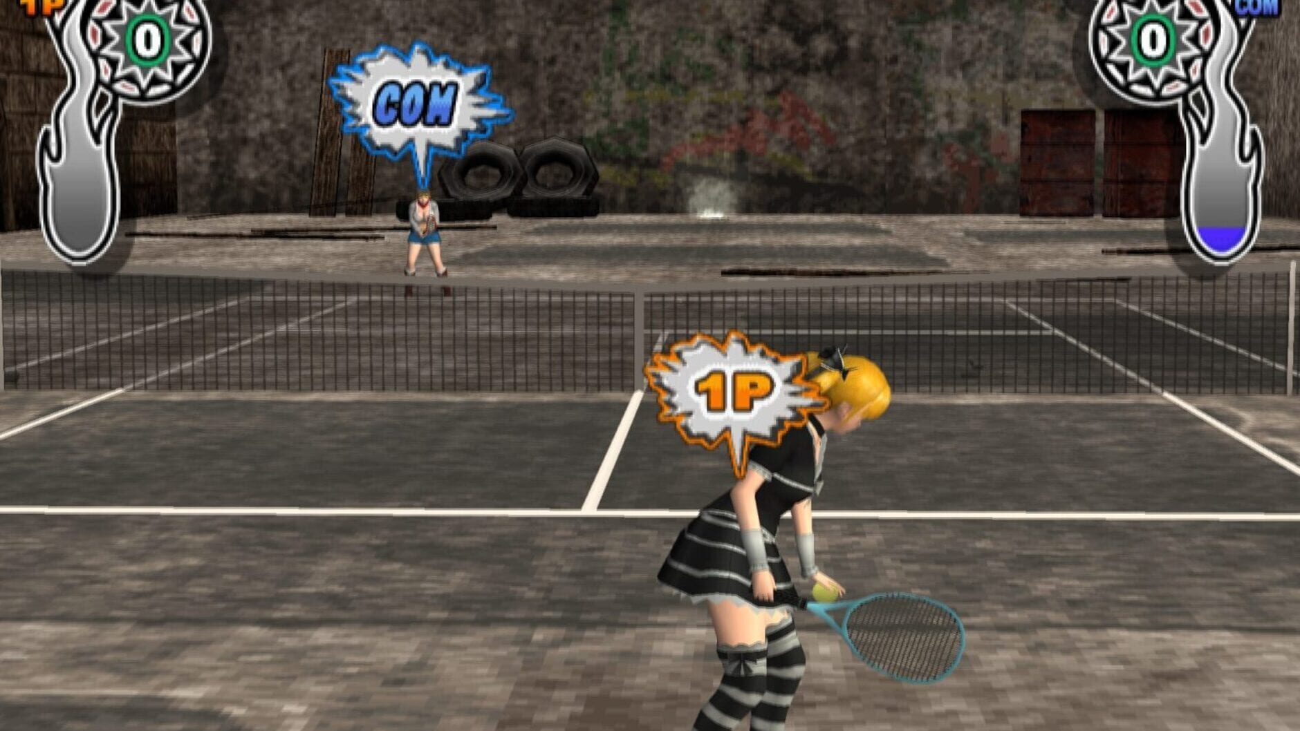 Screenshot for Simple 2000 Series Ultimate Vol.26: Love Smash! 5.1 - Tennis Robo no Hanran