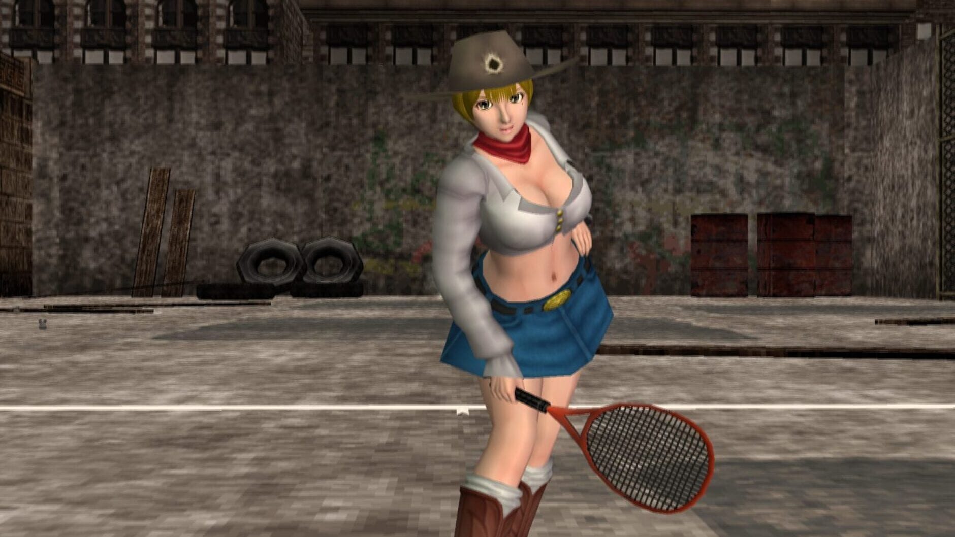 Screenshot for Simple 2000 Series Ultimate Vol.26: Love Smash! 5.1 - Tennis Robo no Hanran