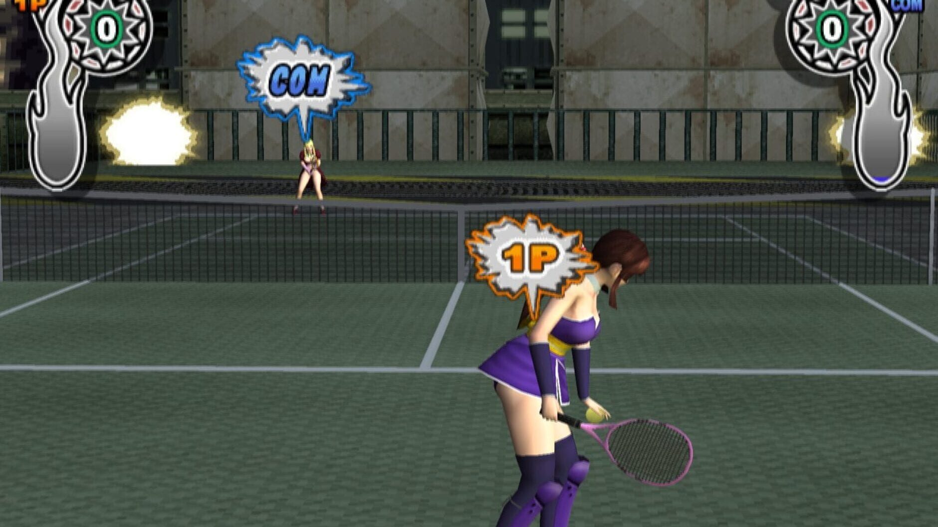 Screenshot for Simple 2000 Series Ultimate Vol.26: Love Smash! 5.1 - Tennis Robo no Hanran
