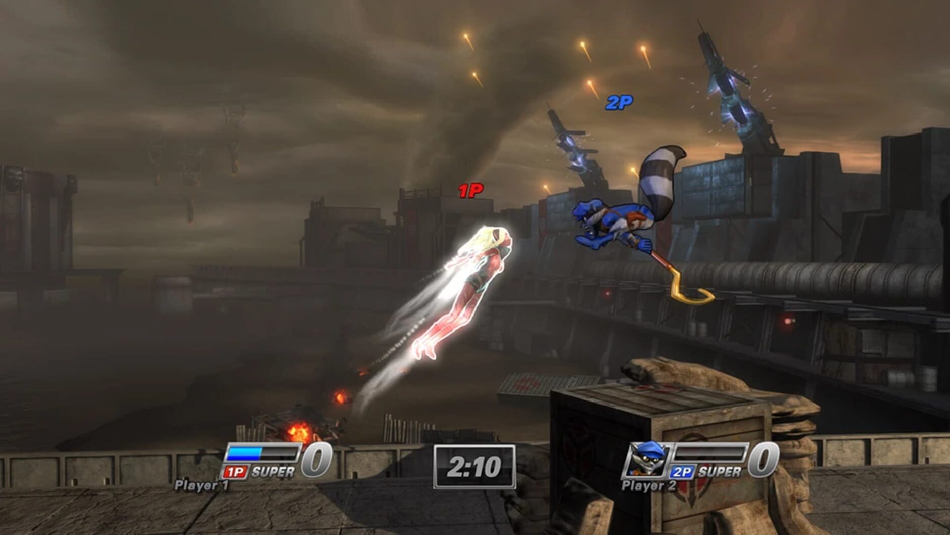 Screenshot for PlayStation All-Stars Battle Royale: Kat & Dusty