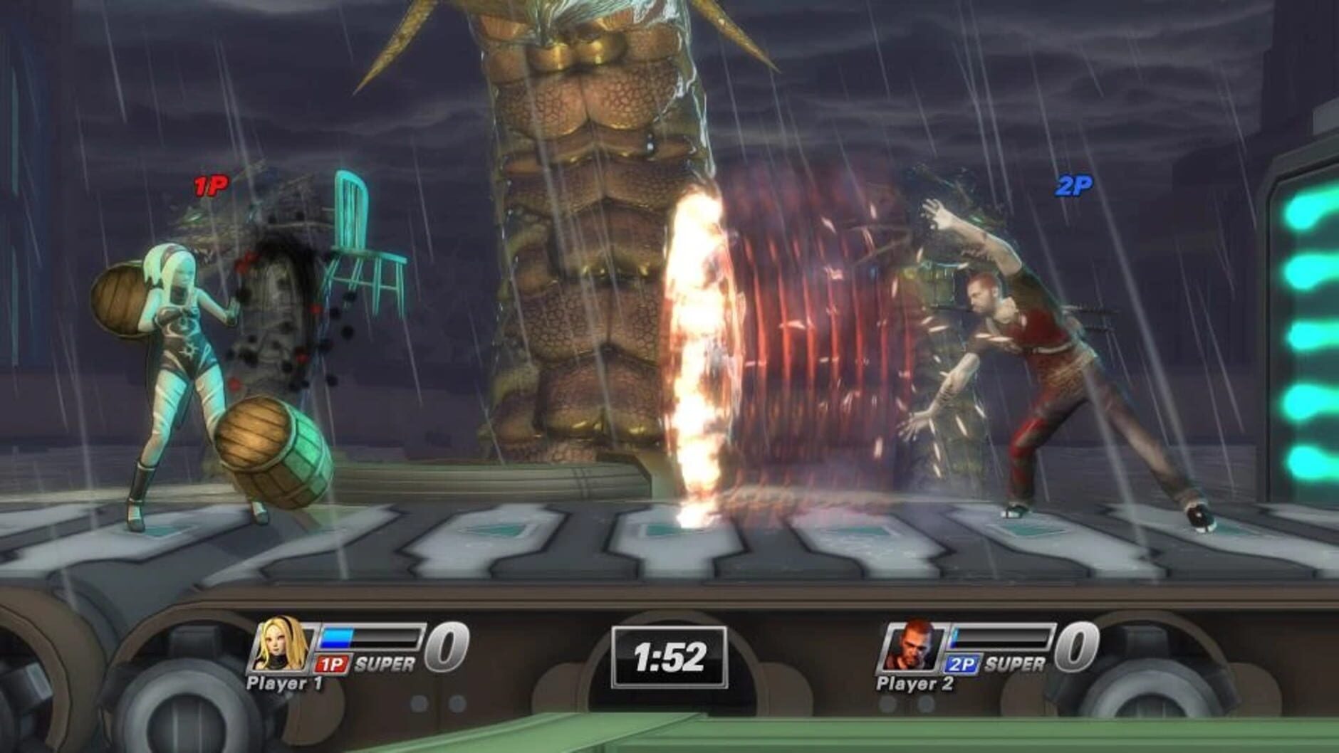 Screenshot for PlayStation All-Stars Battle Royale: Kat & Dusty
