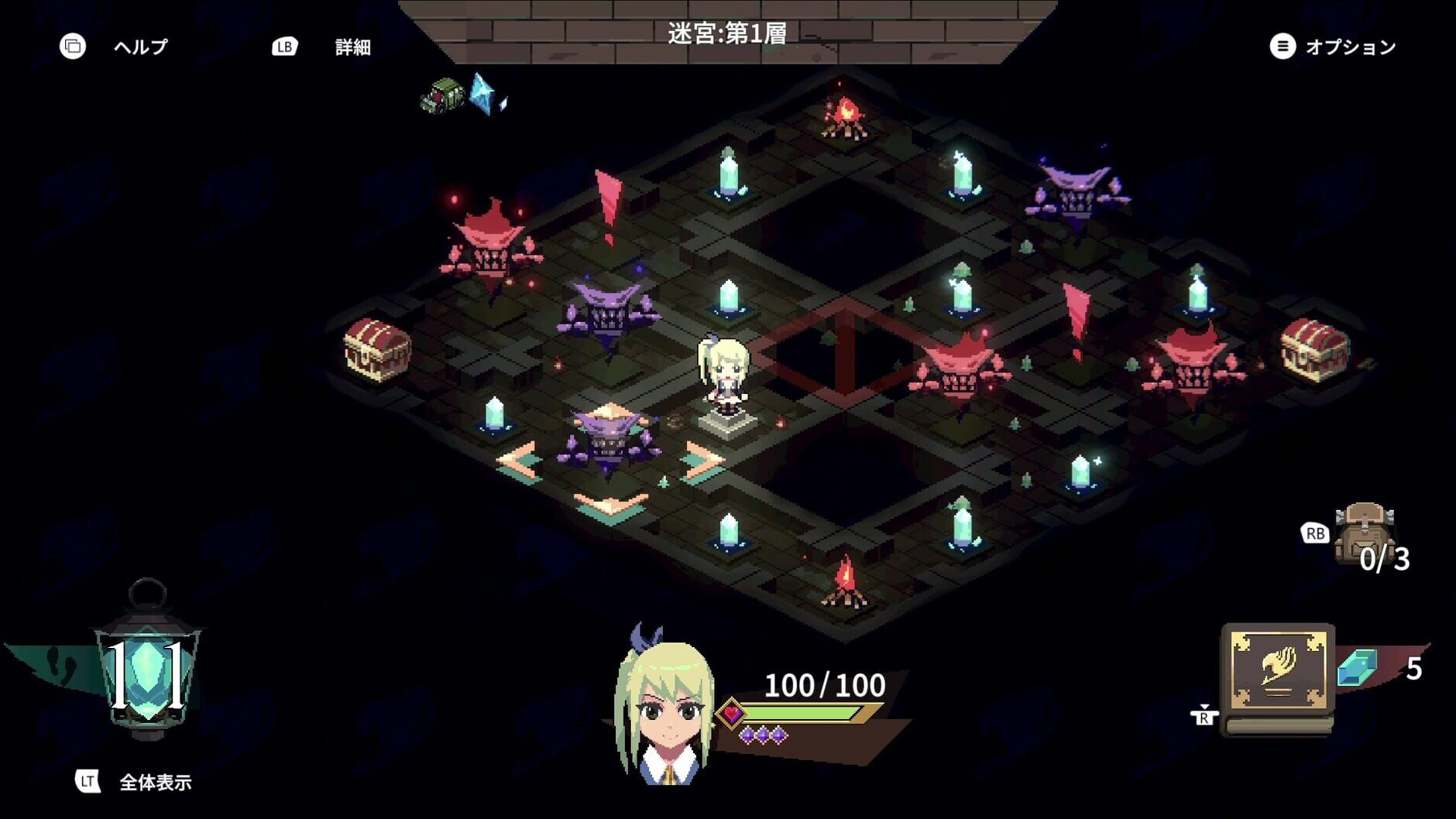 Screenshot for Fairy Tail: Dungeons