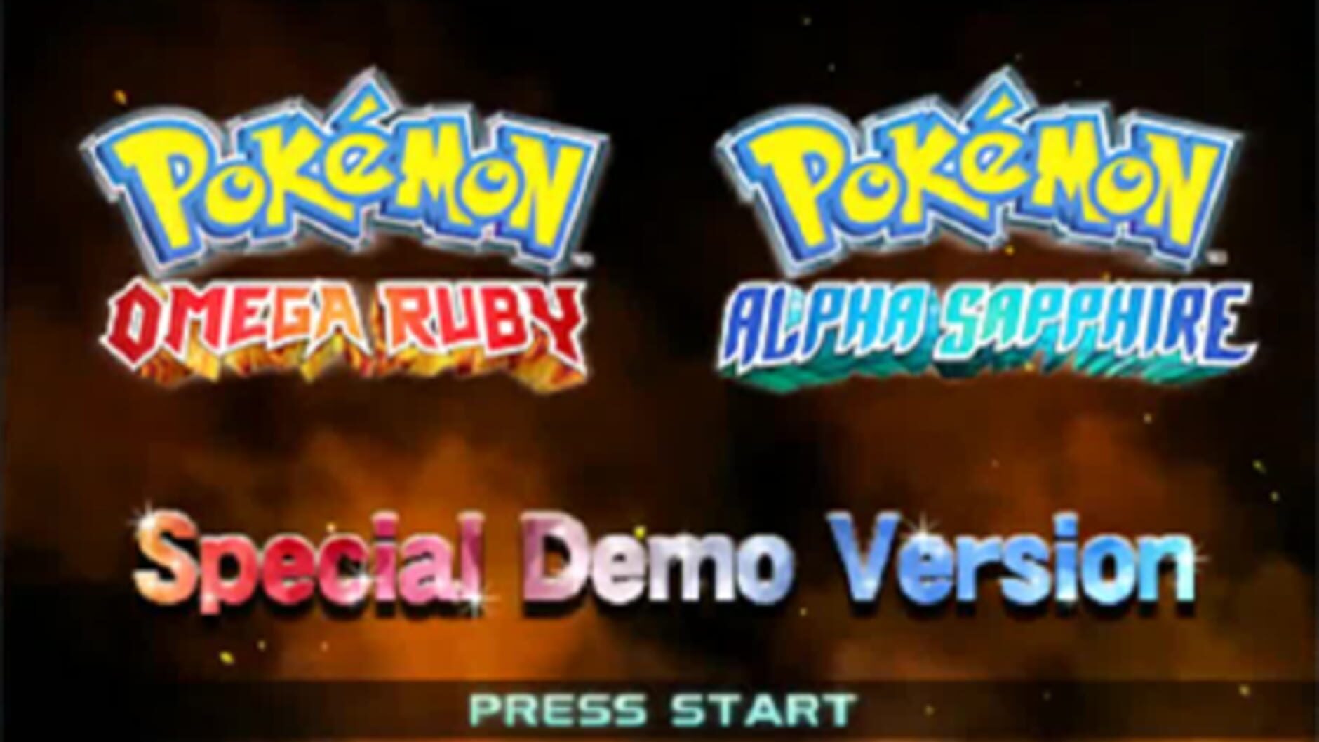 Screenshot for Pokémon Omega Ruby and Alpha Sapphire Special Demo Version