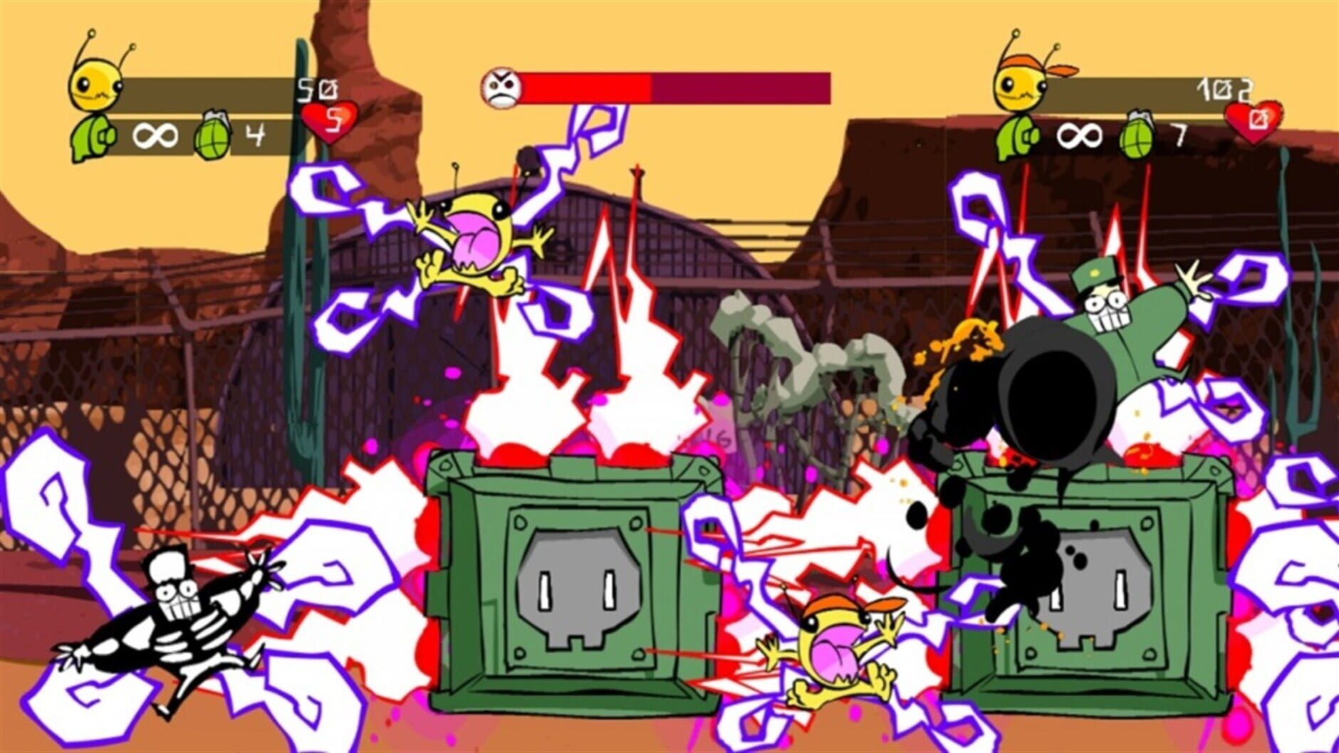 Screenshot for Alien Hominid 360