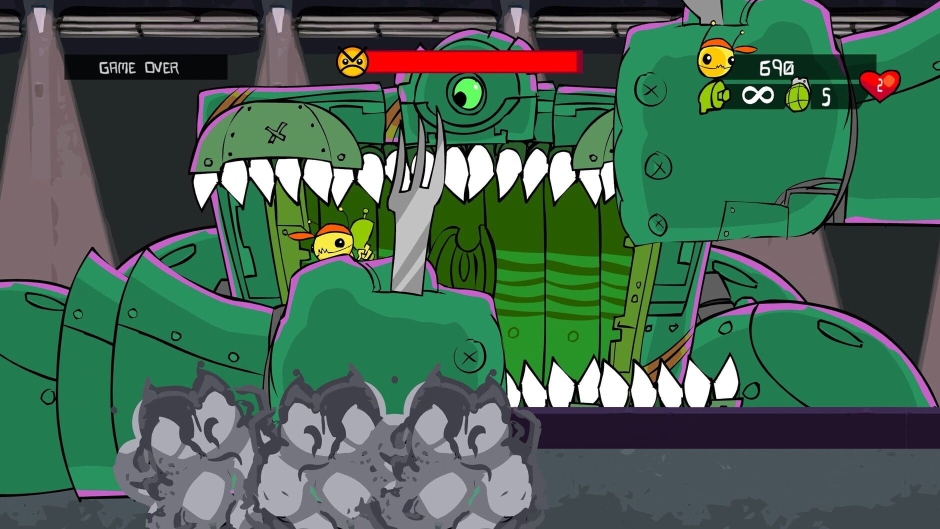 Screenshot for Alien Hominid HD