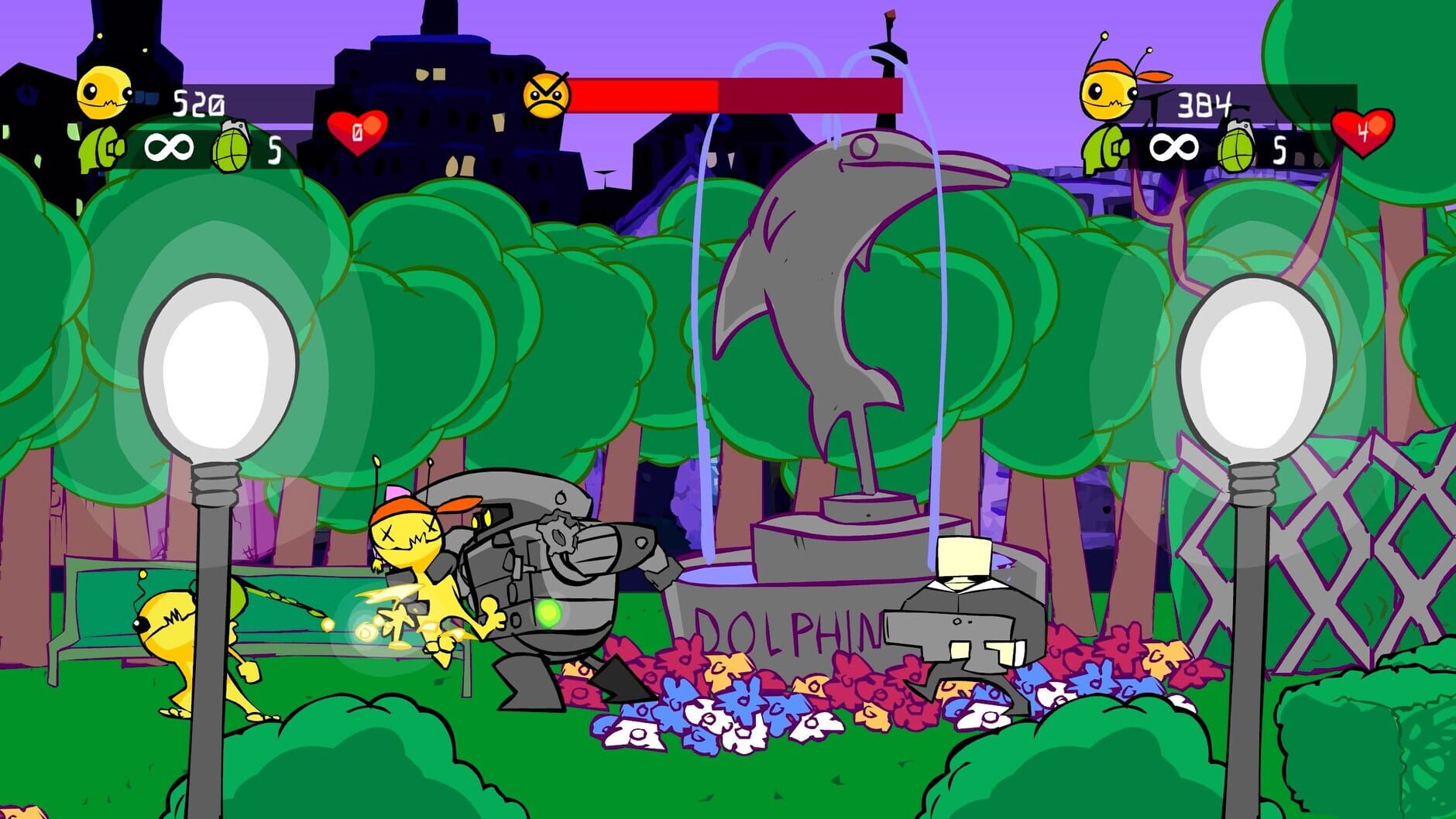 Screenshot for Alien Hominid HD