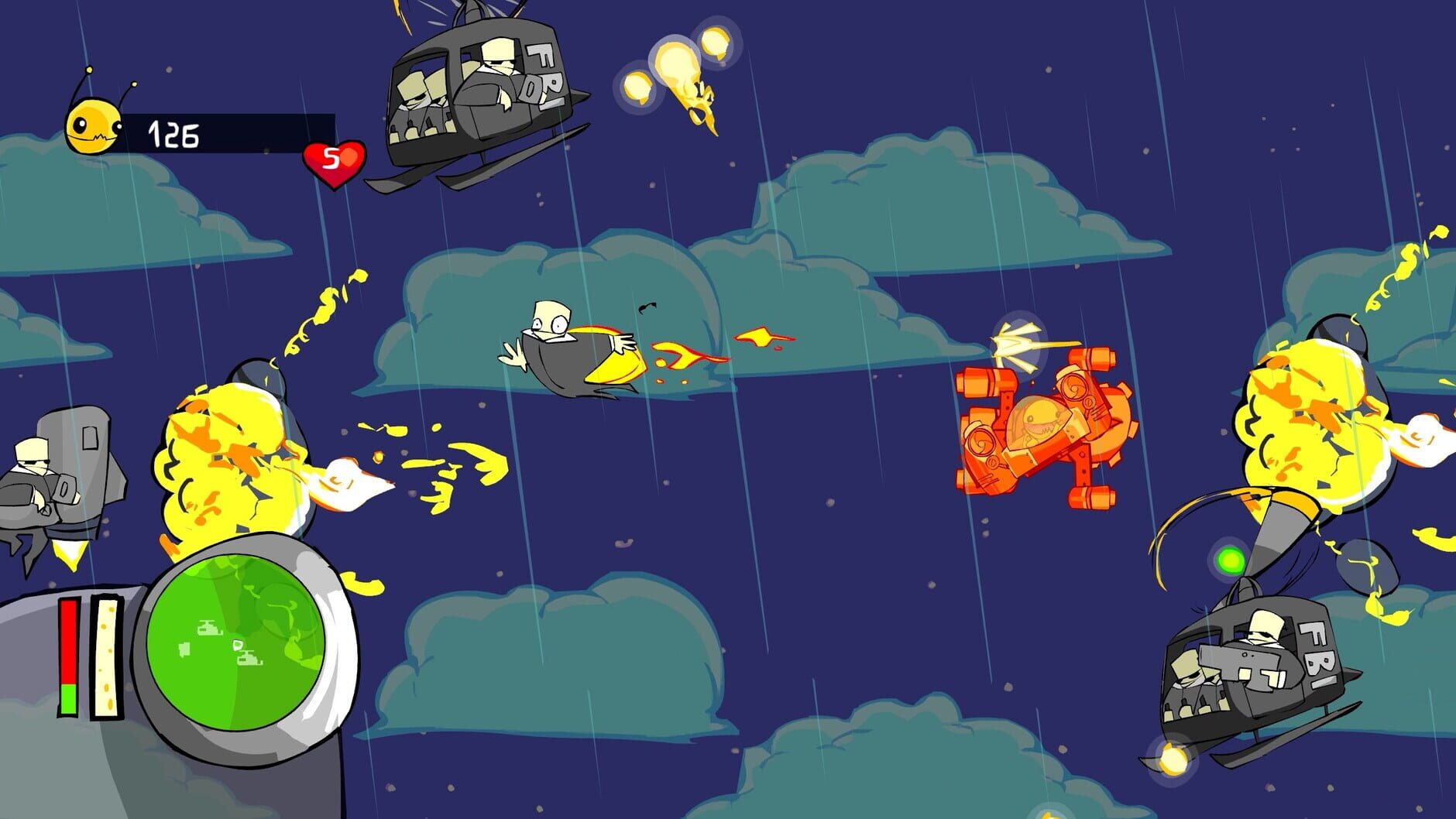 Screenshot for Alien Hominid HD