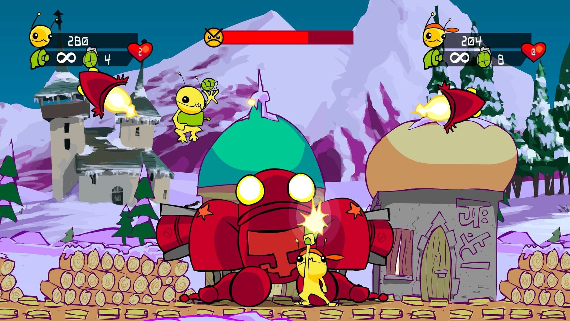 Screenshot for Alien Hominid HD