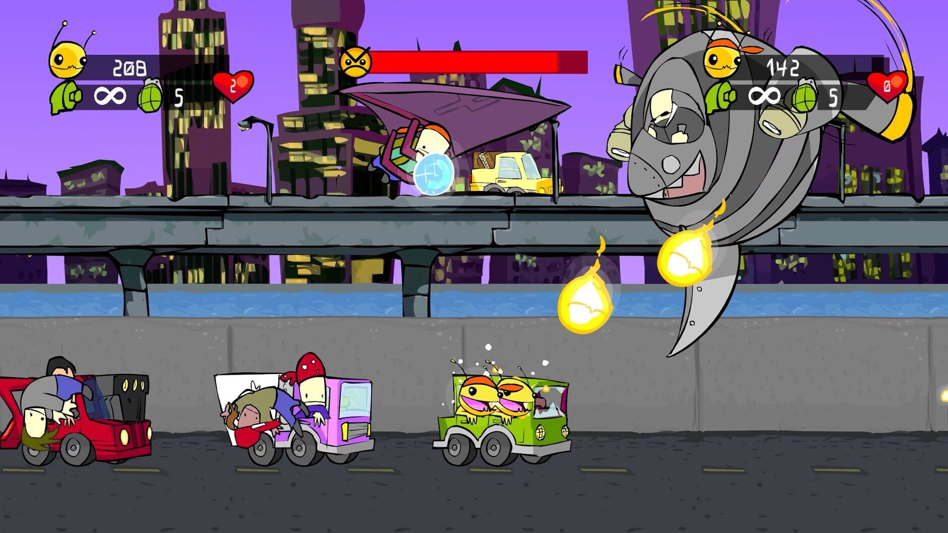 Screenshot for Alien Hominid HD