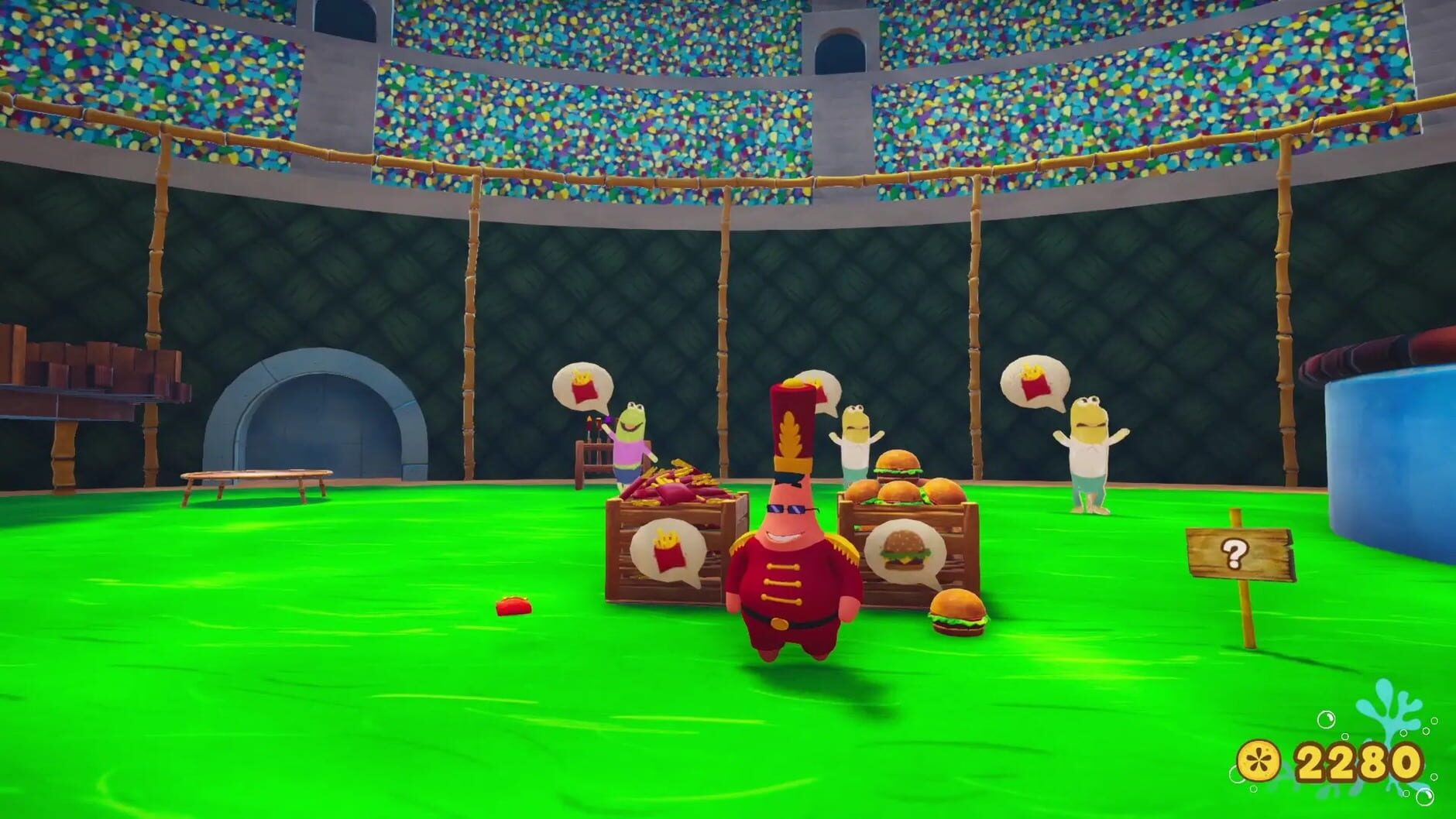 Screenshot for SpongeBob SquarePants: The Patrick Star Game