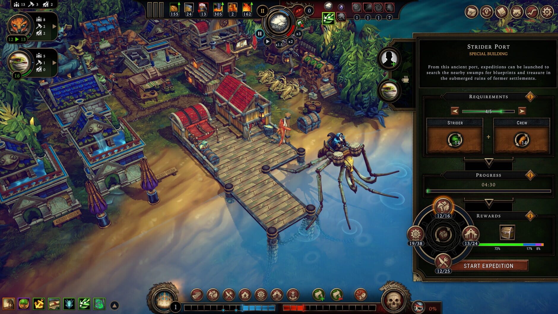 Screenshot for Against the Storm: Keepers of the Stone