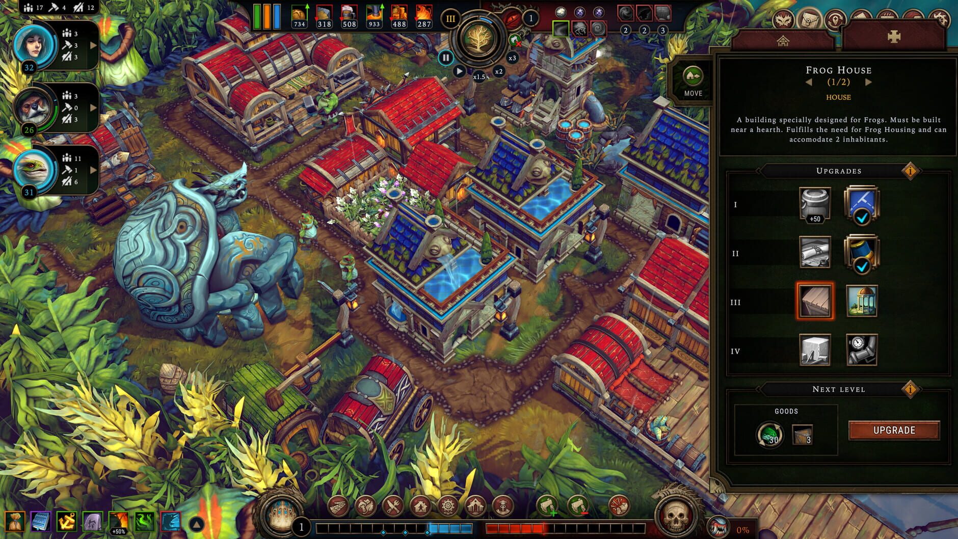 Screenshot for Against the Storm: Keepers of the Stone