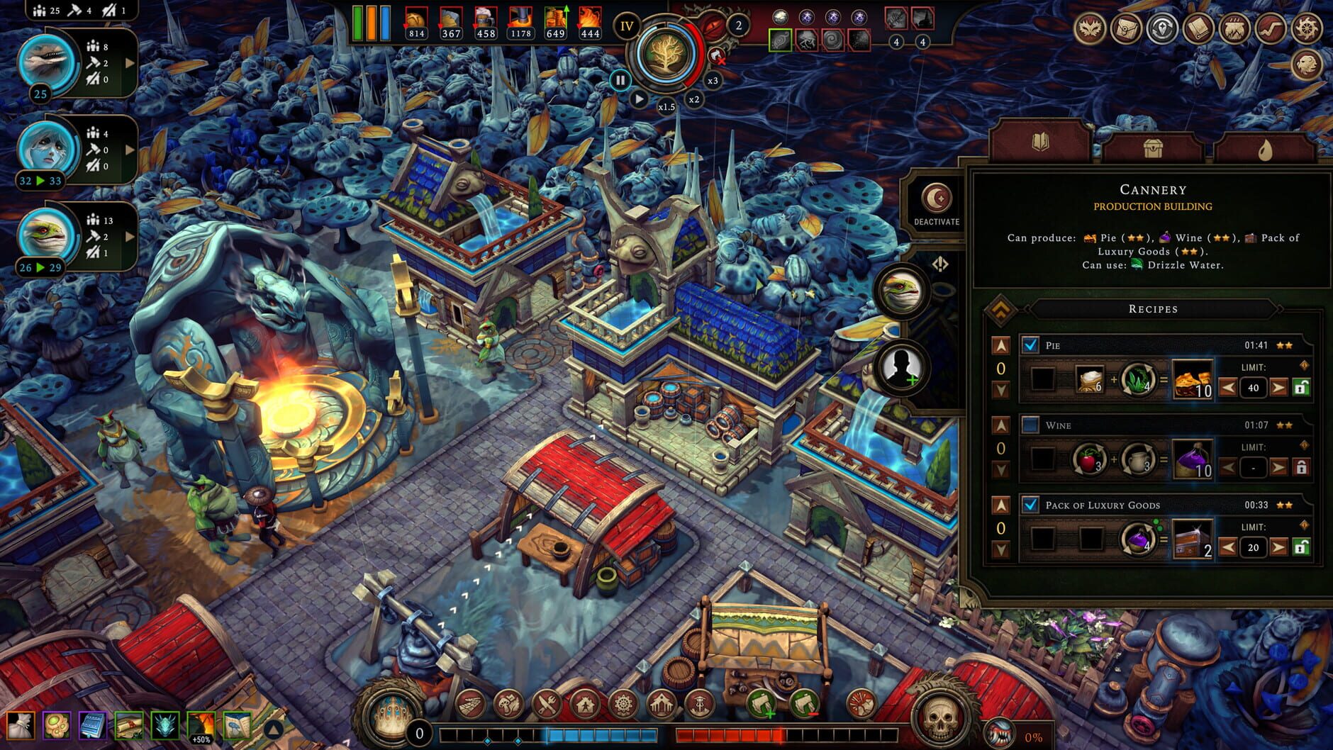 Screenshot for Against the Storm: Keepers of the Stone