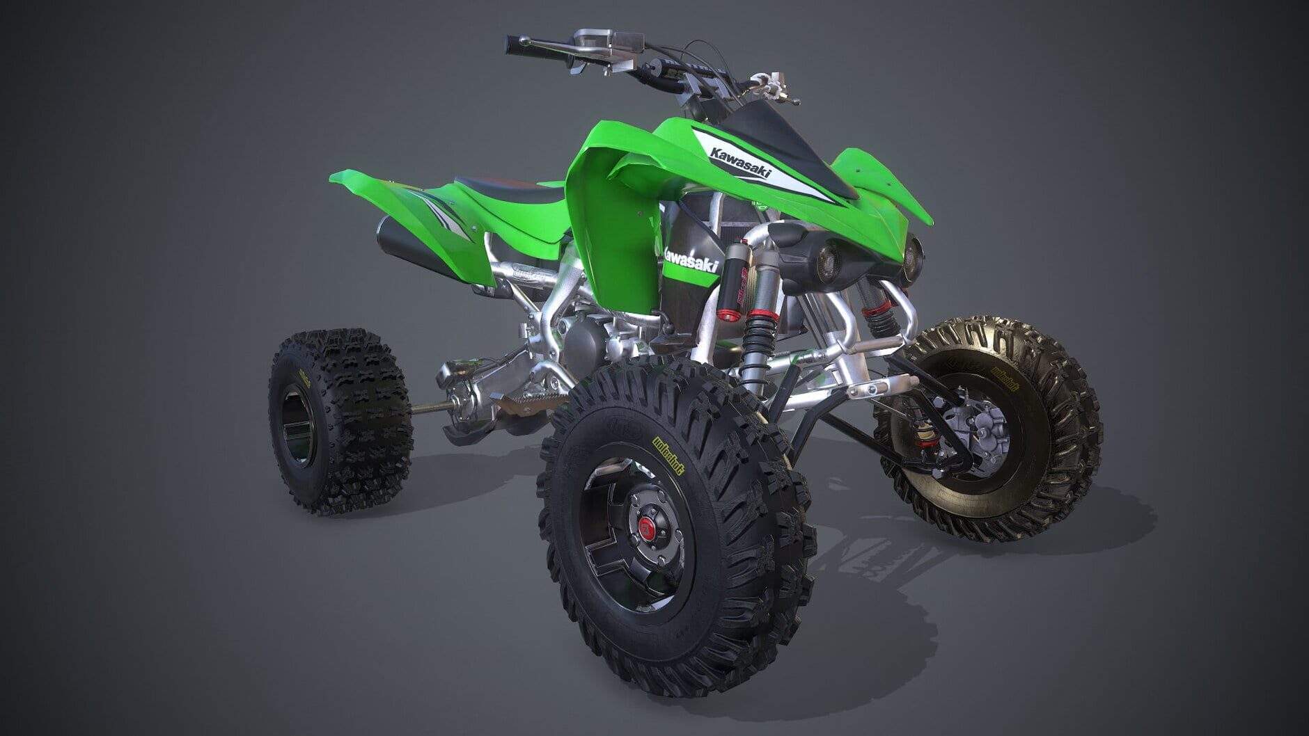 Screenshot for MX vs. ATV All Out: 2011 Kawasaki KFX450R