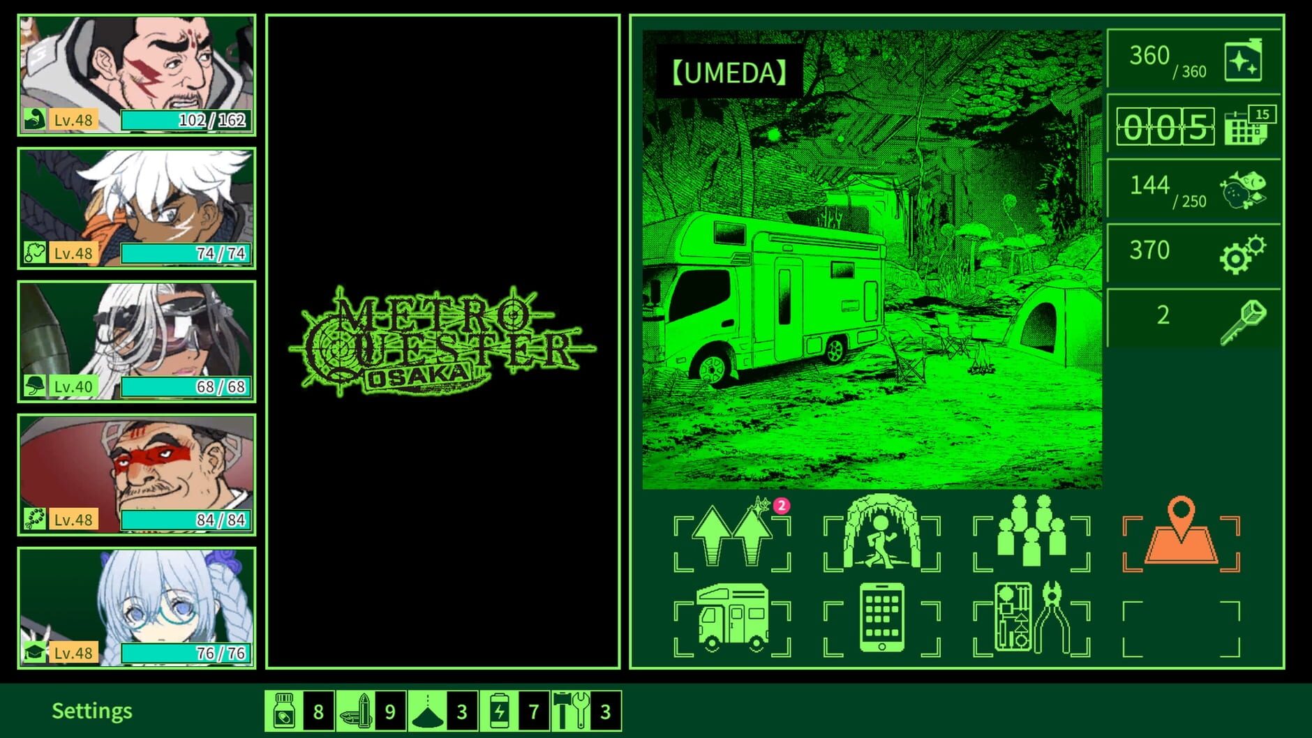 Screenshot for Metro Quester: Osaka