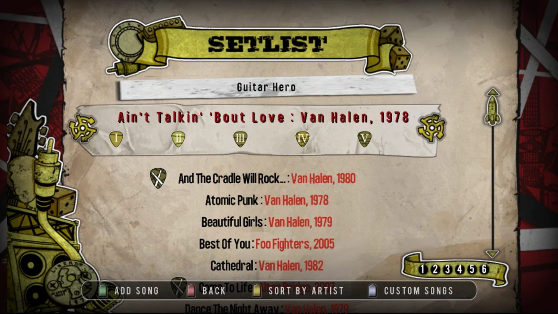 Screenshot for Guitar Hero: Van Halen