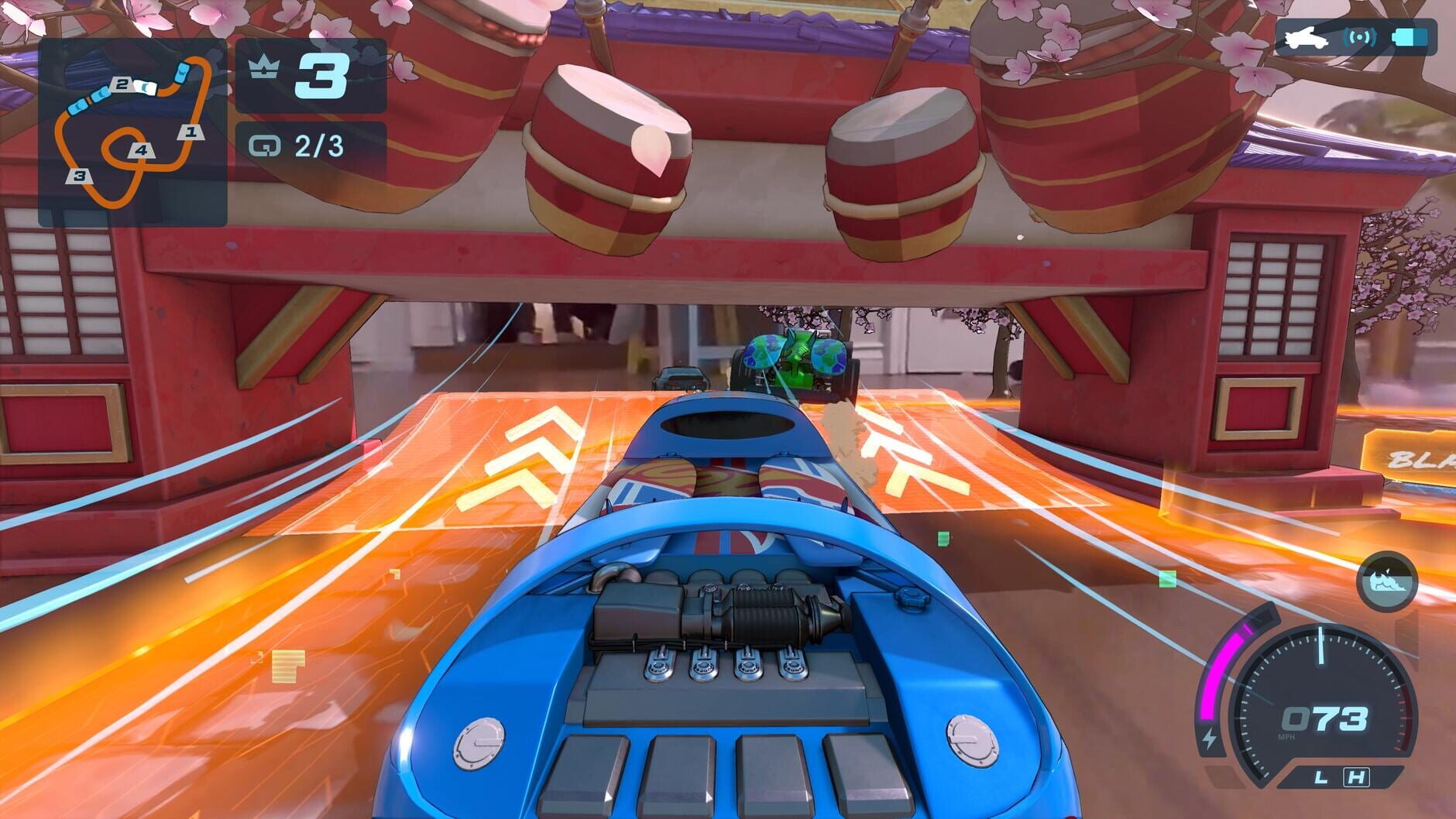 Screenshot for Hot Wheels: Rift Rally