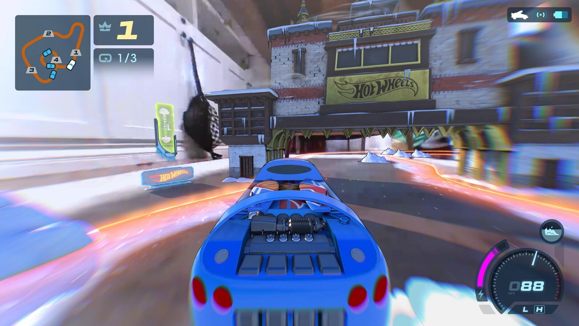 Screenshot for Hot Wheels: Rift Rally