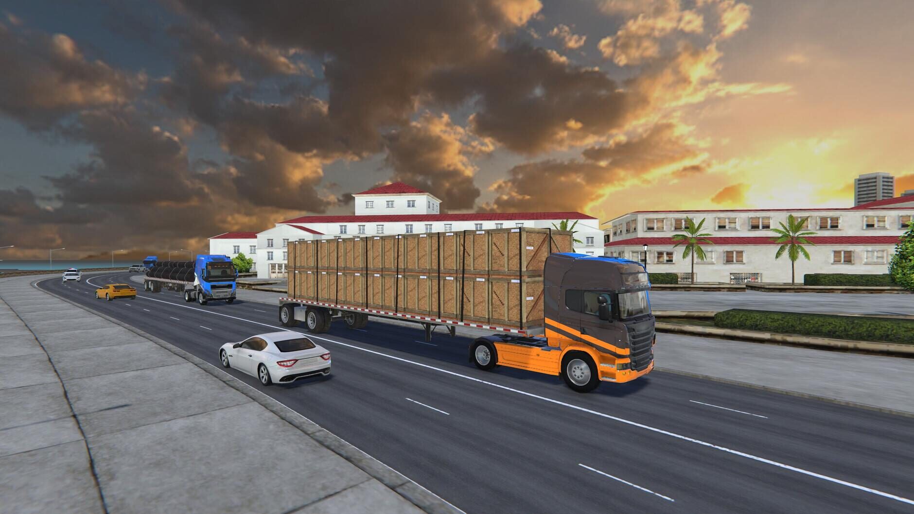 Screenshot for Truck Simulator Cargo Driver 2024: Euro