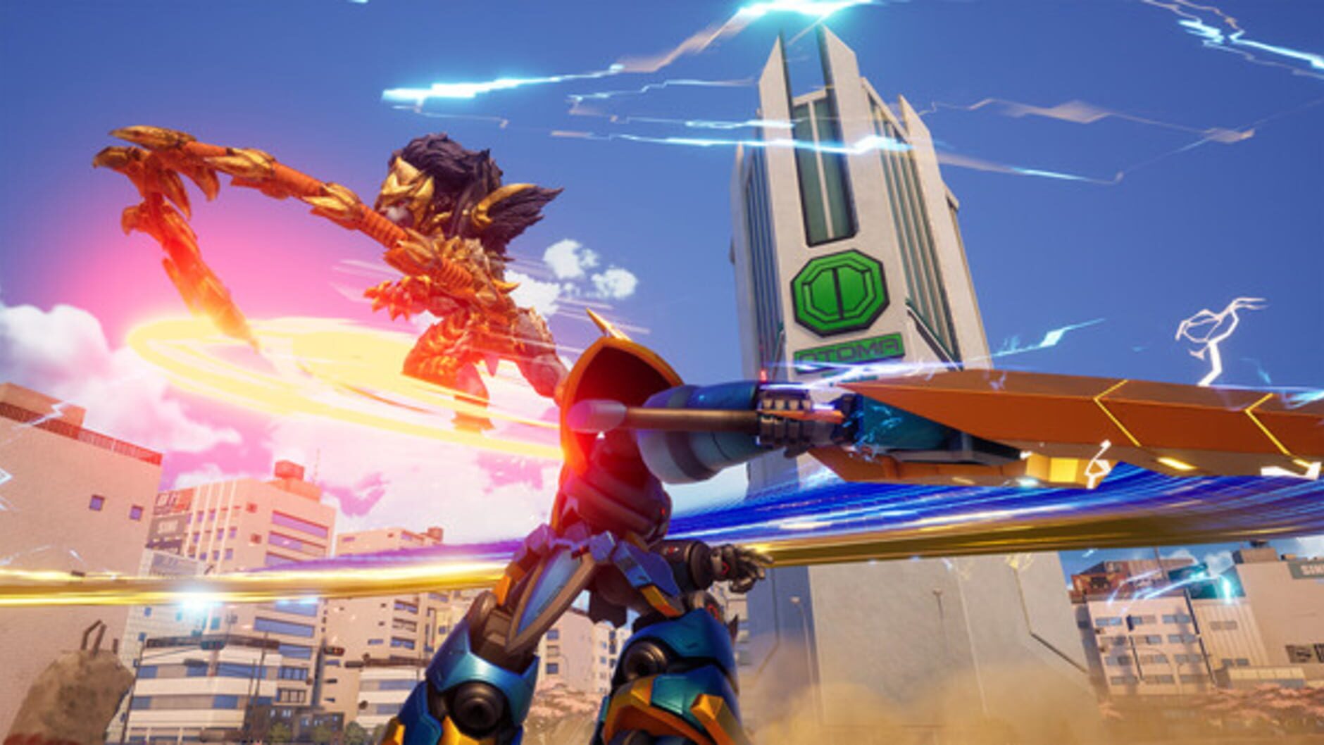 Screenshot for GigaBash: Mighty DLC - R.O.J.A.K & Balzarr