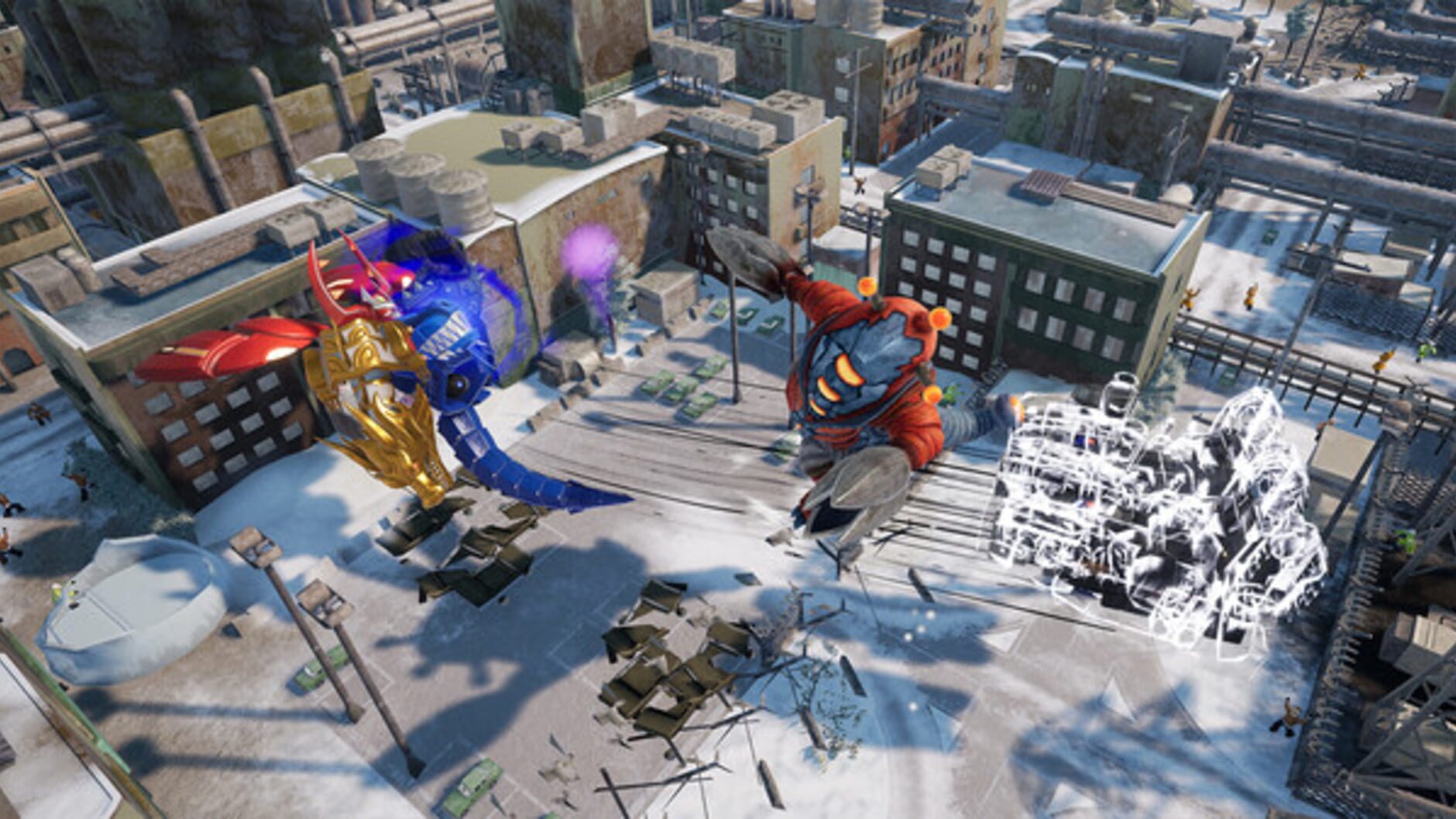 Screenshot for GigaBash: Mighty DLC - R.O.J.A.K & Balzarr