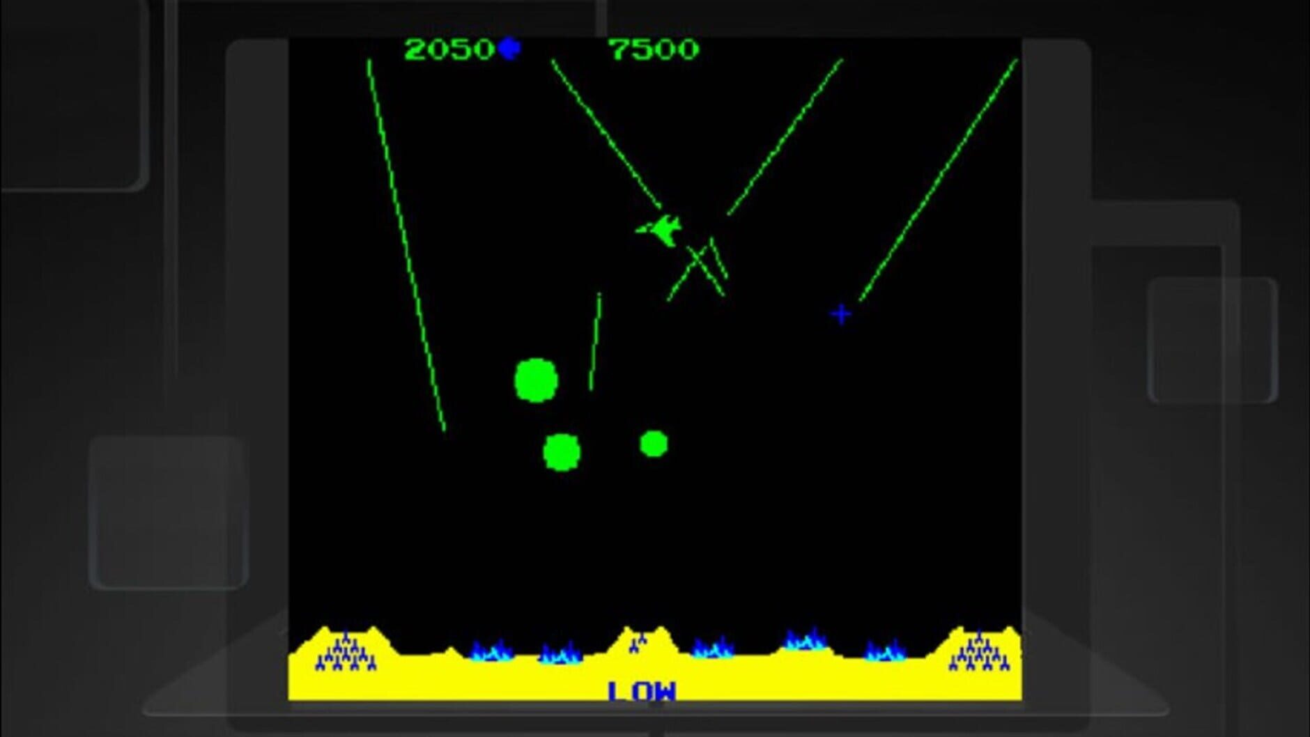 Screenshot for Missile Command